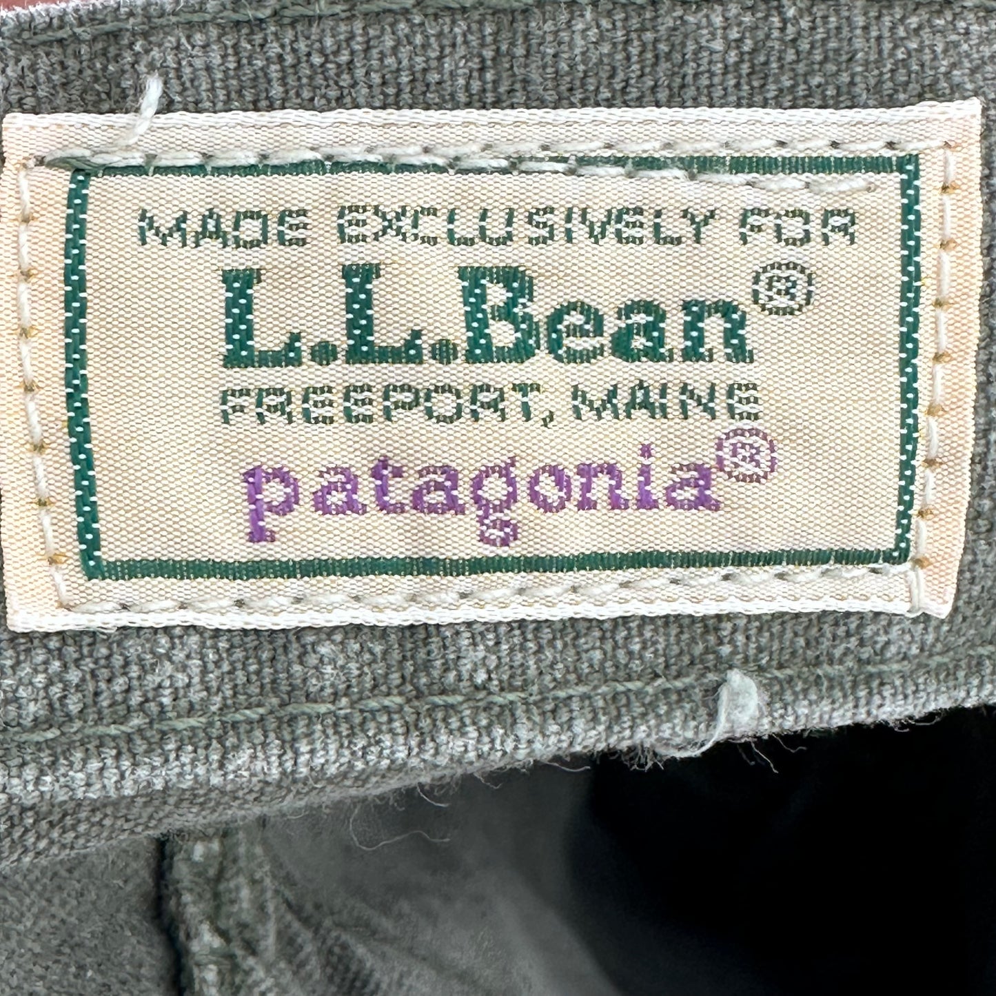 1980s Patagonia L.L. Bean Stand Up Shorts, 36" Waist