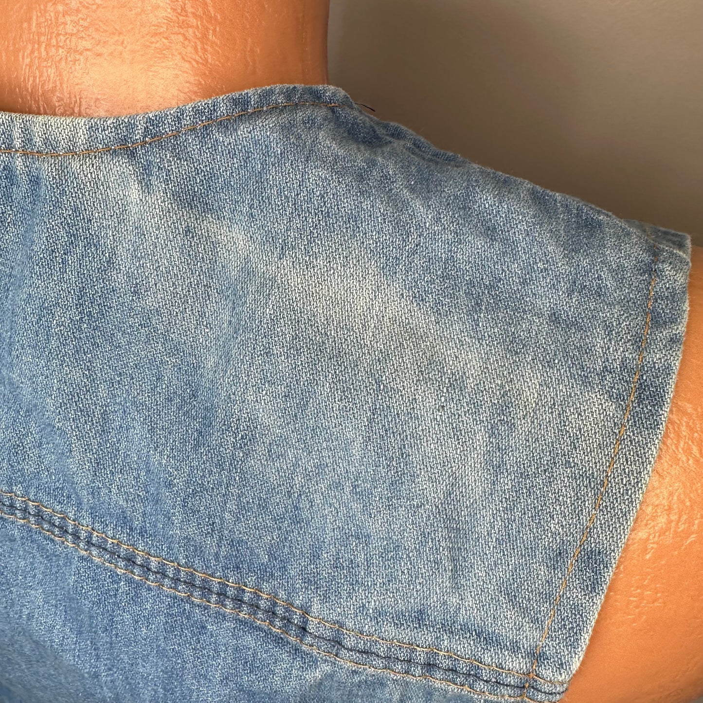 1970s Western Denim Vest, Wrangler Size Large/XL