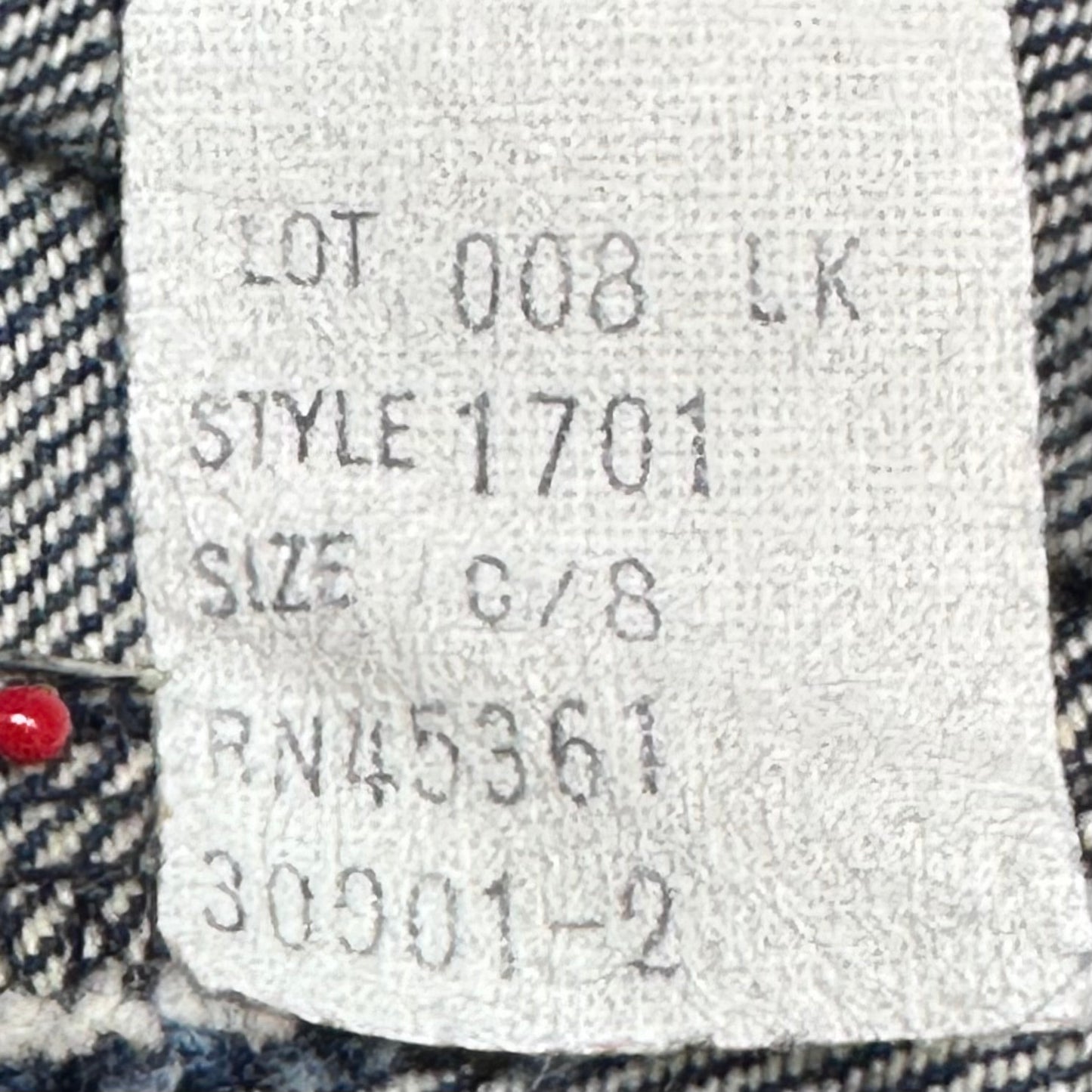 1980s Denim Vest, Halston III Size Small, Back Buckle