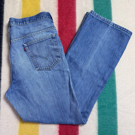 1970s Levi’s Jeans, 36"x32", Red Tab, Boot Cut