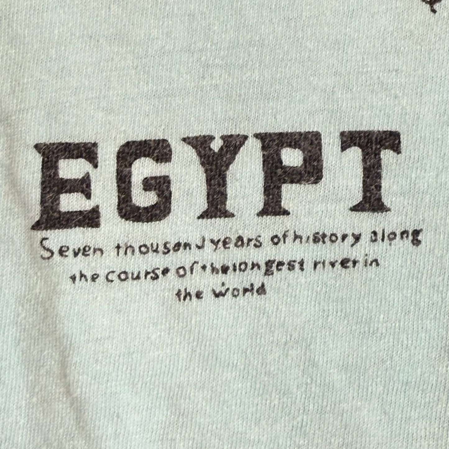 1980s Kids Egypt T-Shirt, Carla Craft Size 6/7