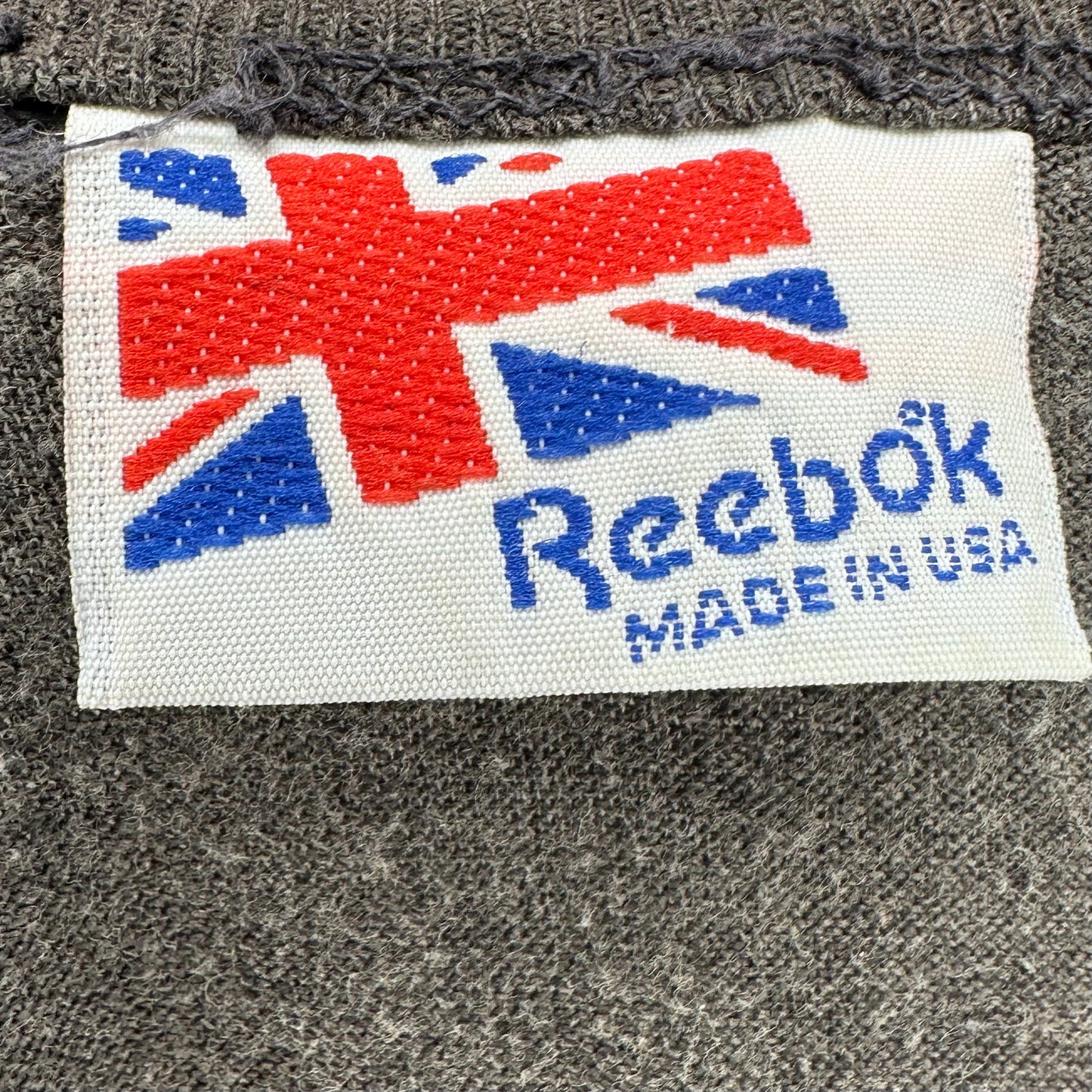 1980s Reebok Union Jack Tank Top, Size S/M, Wrap Around Print