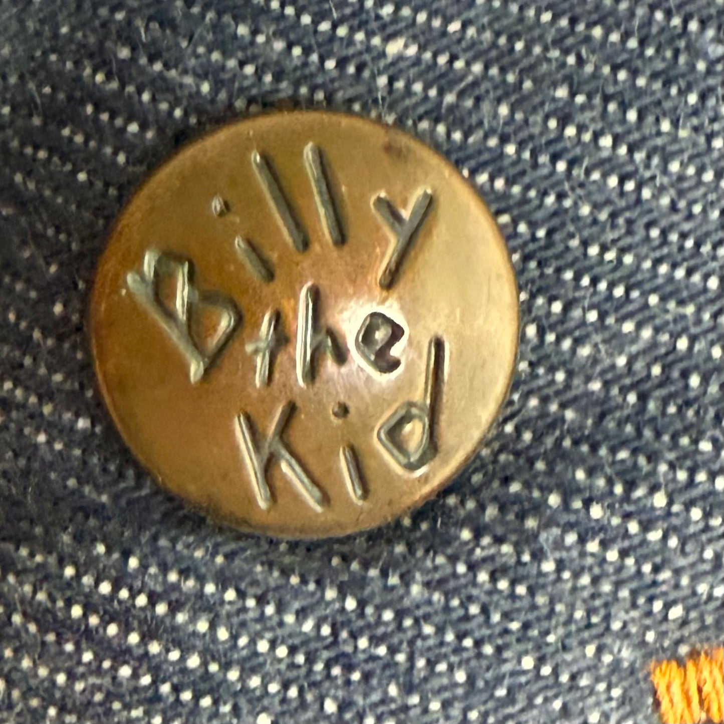1970s Kids Blue Jeans, Billy the Kid Size 9/10