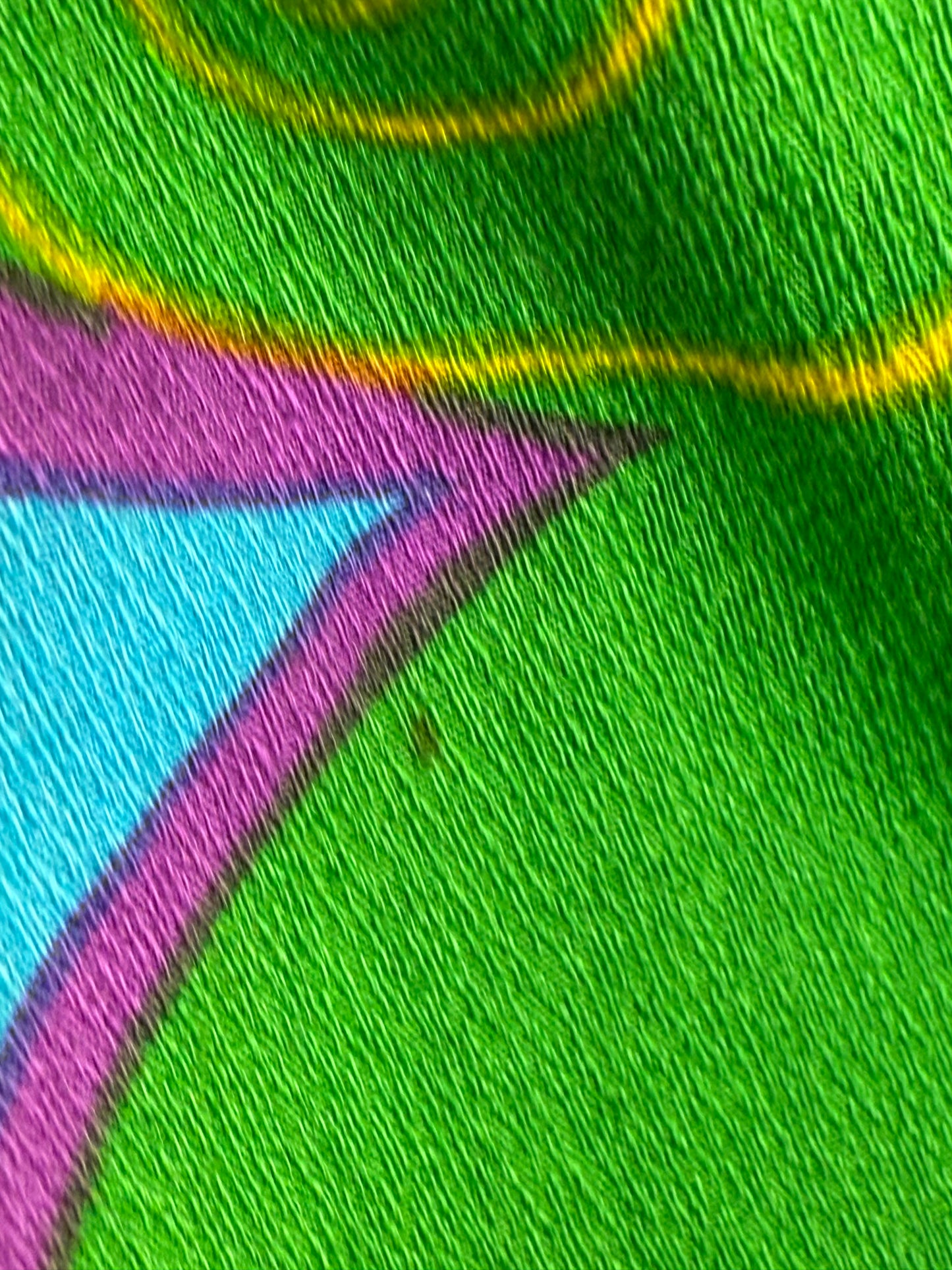 1960s Psychedelic Butterfly Maxi Dress, Alice Polynesian Fashions Size XS