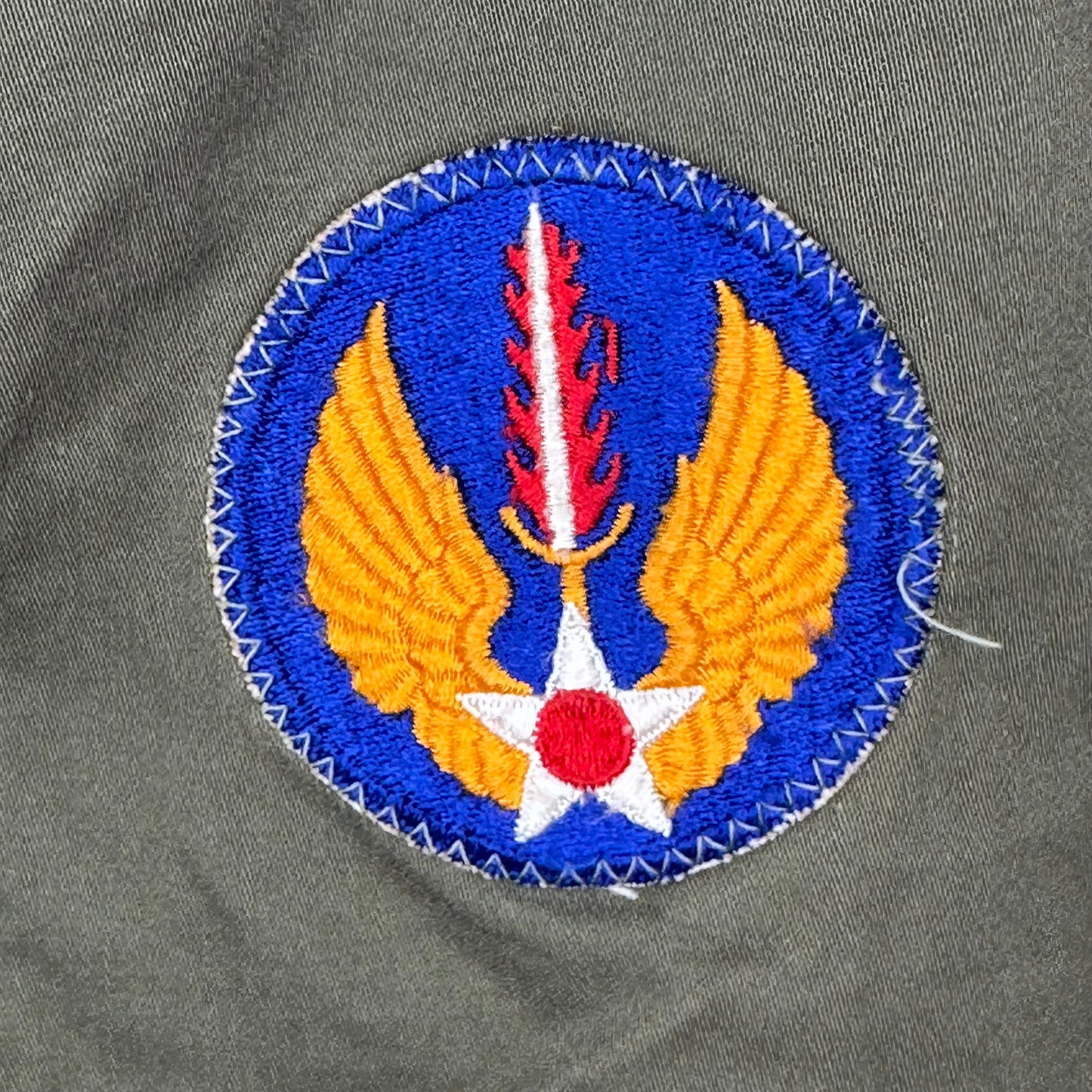 1960s Kids Combat Jacket by Harle with WW2 Patches, Size 8/10