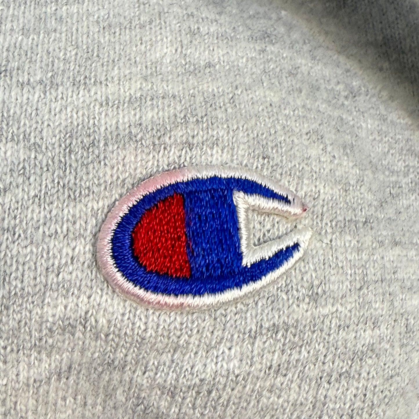 1980s University of Massachusetts Sweatshirt, Champion Reverse Weave Warmup Size X-Large, Triblend