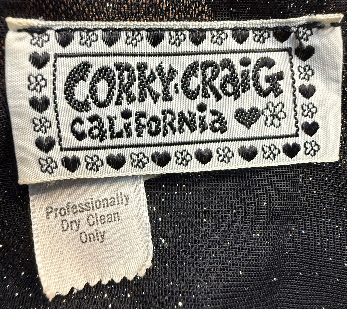 1970s Black and Silver Lurex Halter Maxi Dress with Coverlet, Tie Front Blouse, Corky Craig Size XS