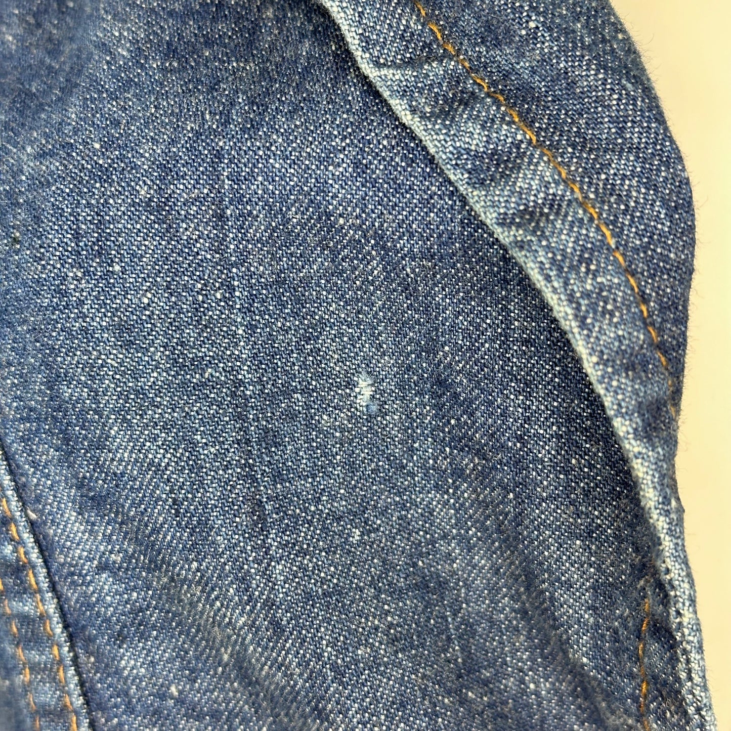 1970s Denim Blazer Jacket, Maverick Size Small
