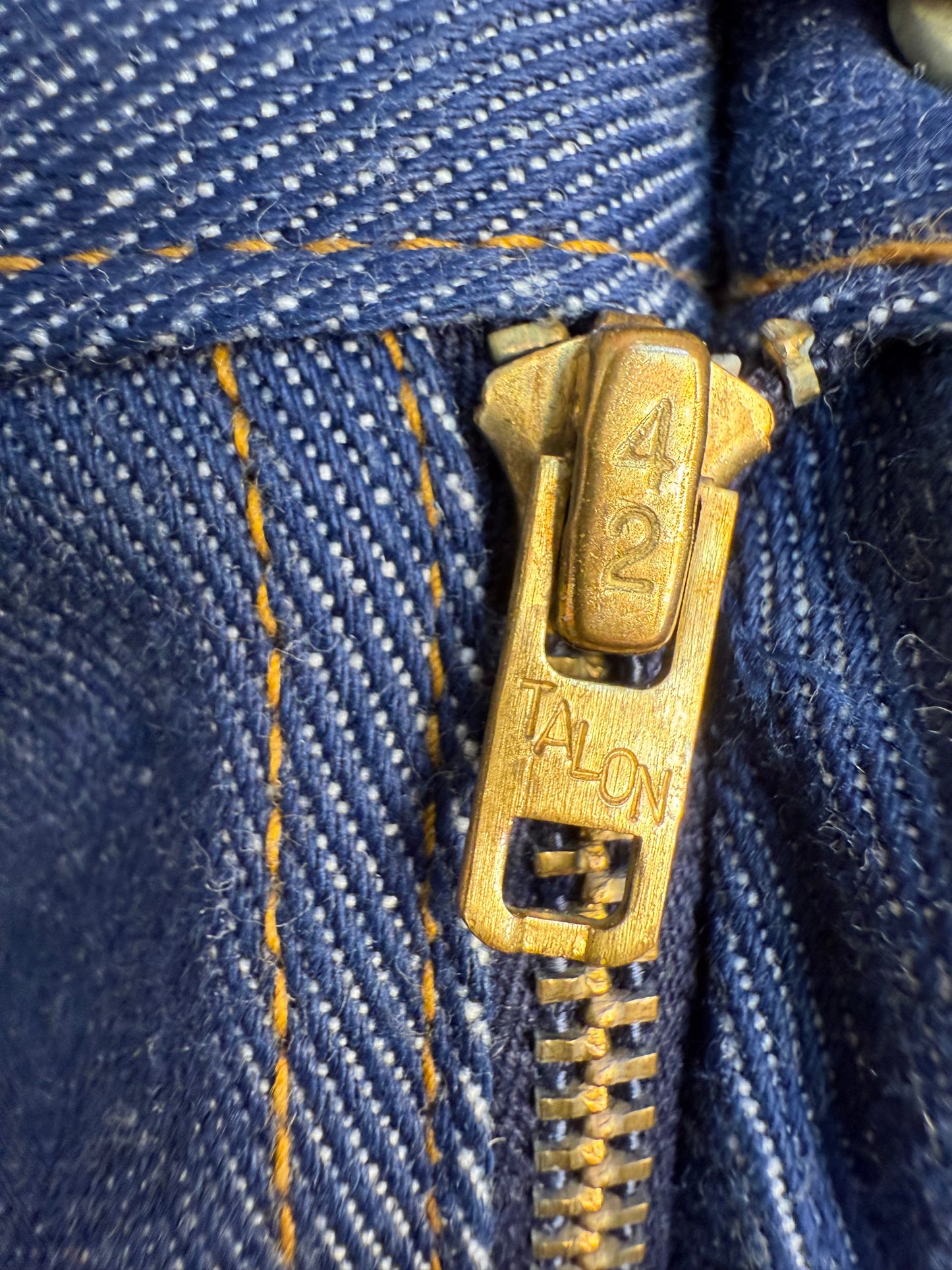 1970s Flare Leg Studded Jeans, The Lemon Frog Shop, Sears, 29x30.5, Low Rise Bellbottom