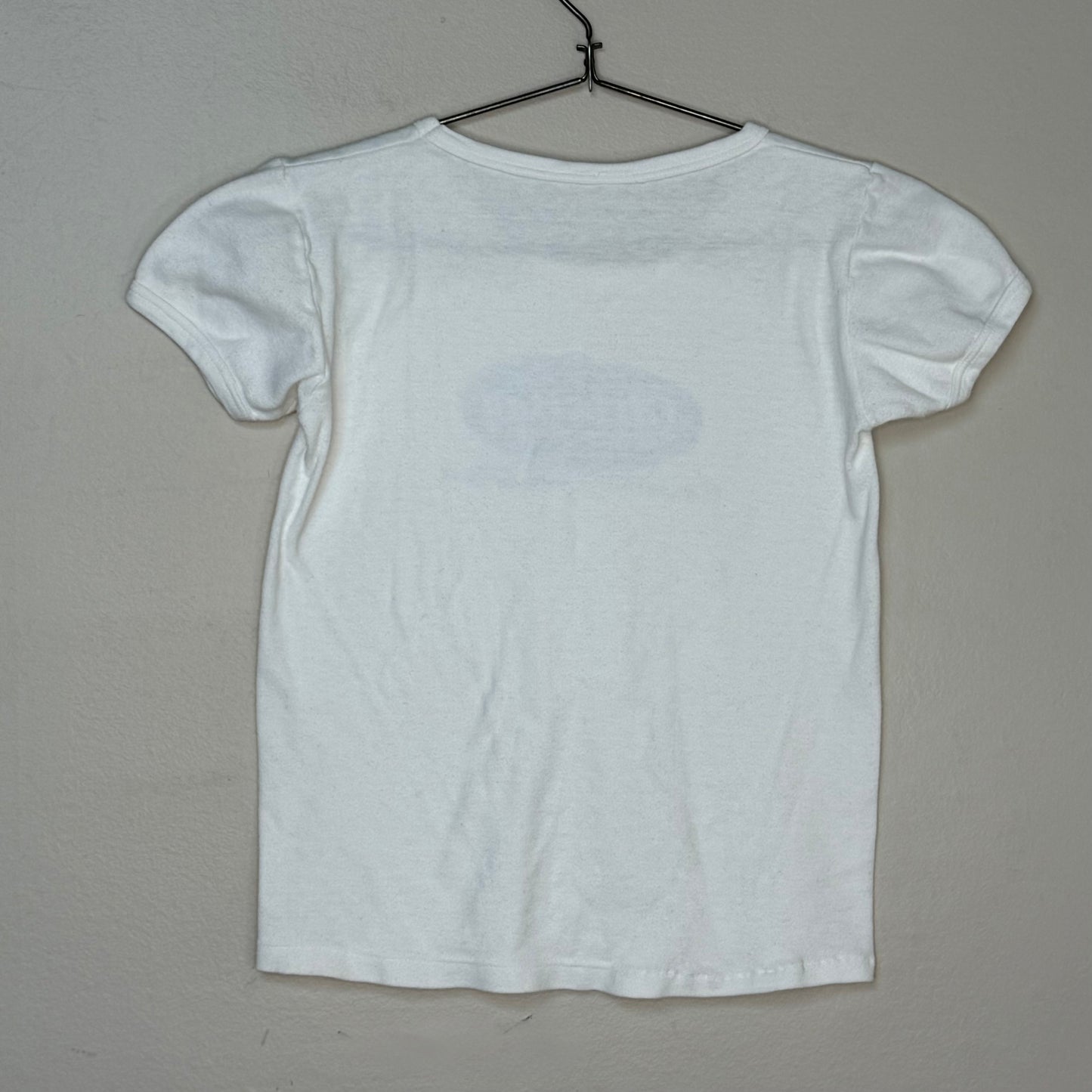 1970s Little Bay Beach Hotel St Maarten T-Shirt, Women's Size XS or Kids size 10/12, Femme Baby Doll Tee