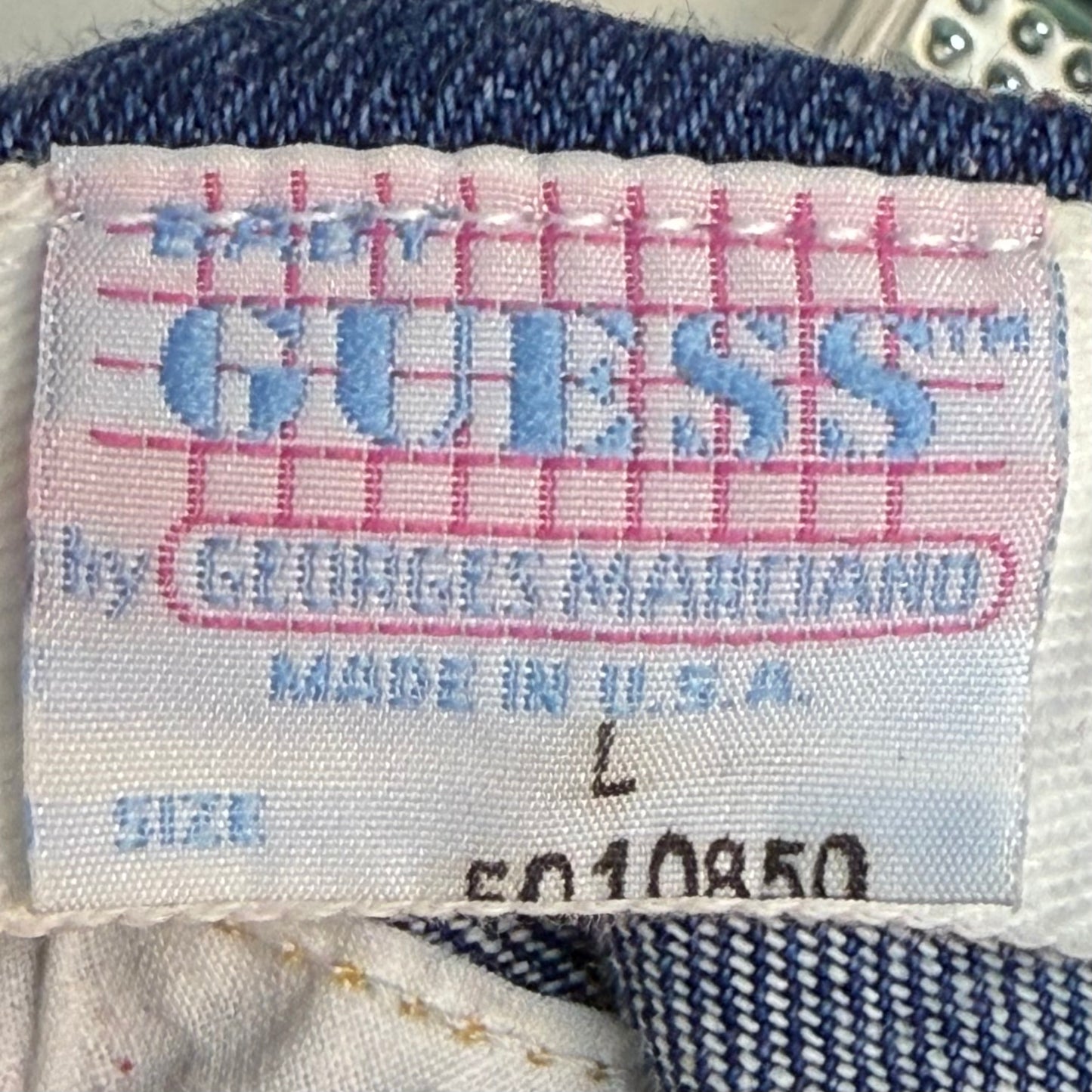 1980s/90s Denim Hat, Baby Guess by George’s Marciano, Blue Jean Cap, Adjustable