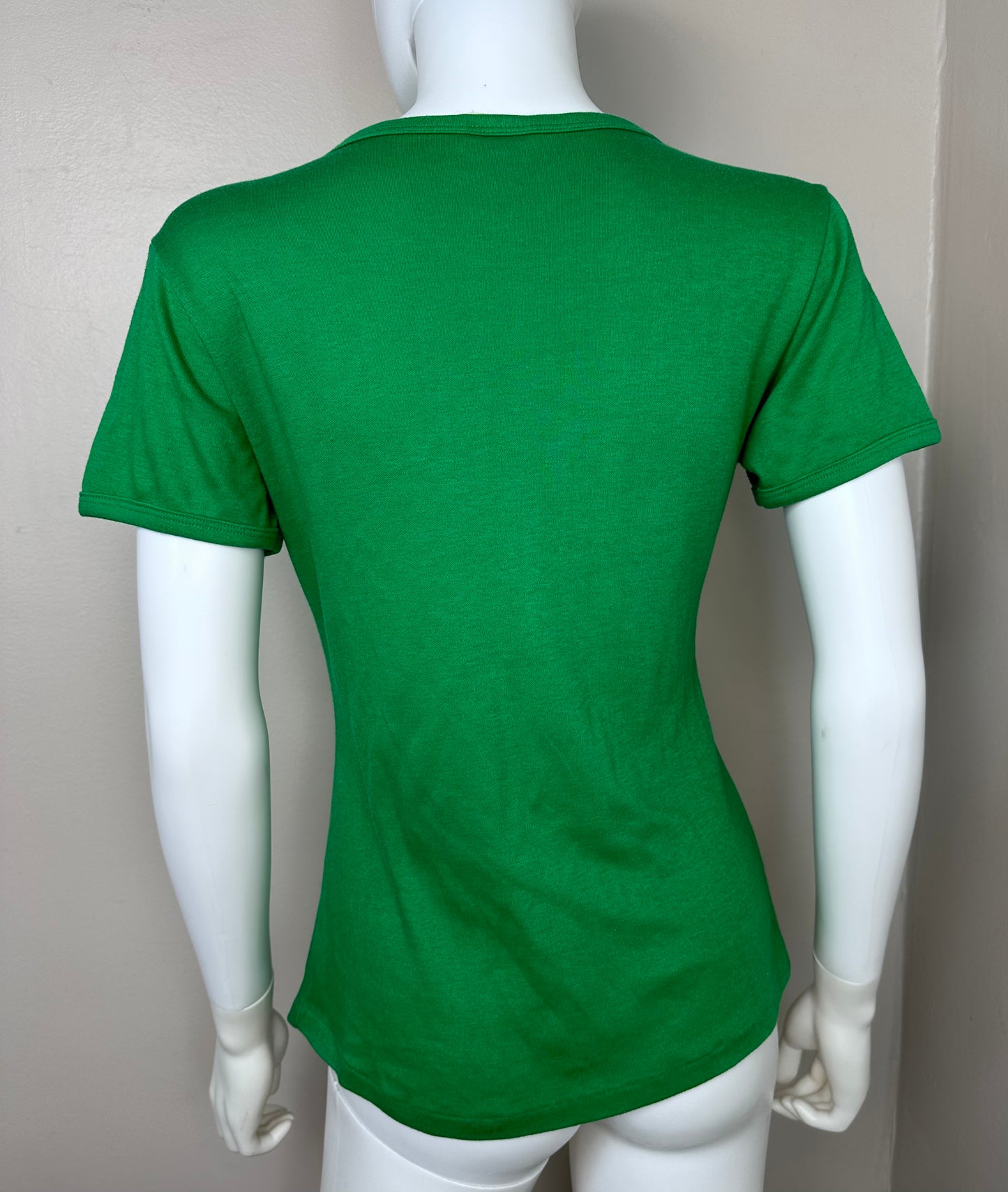 1970s Frog Wrap Skirt and T-Shirt, Haphazard Size Small