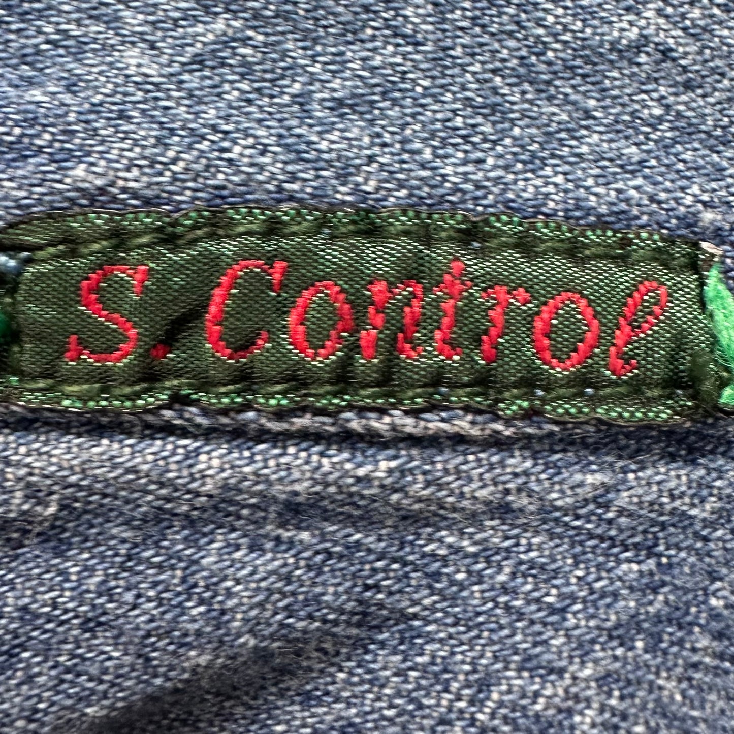 1990s Sleeveless Denim Romper, Speed Control Size XS
