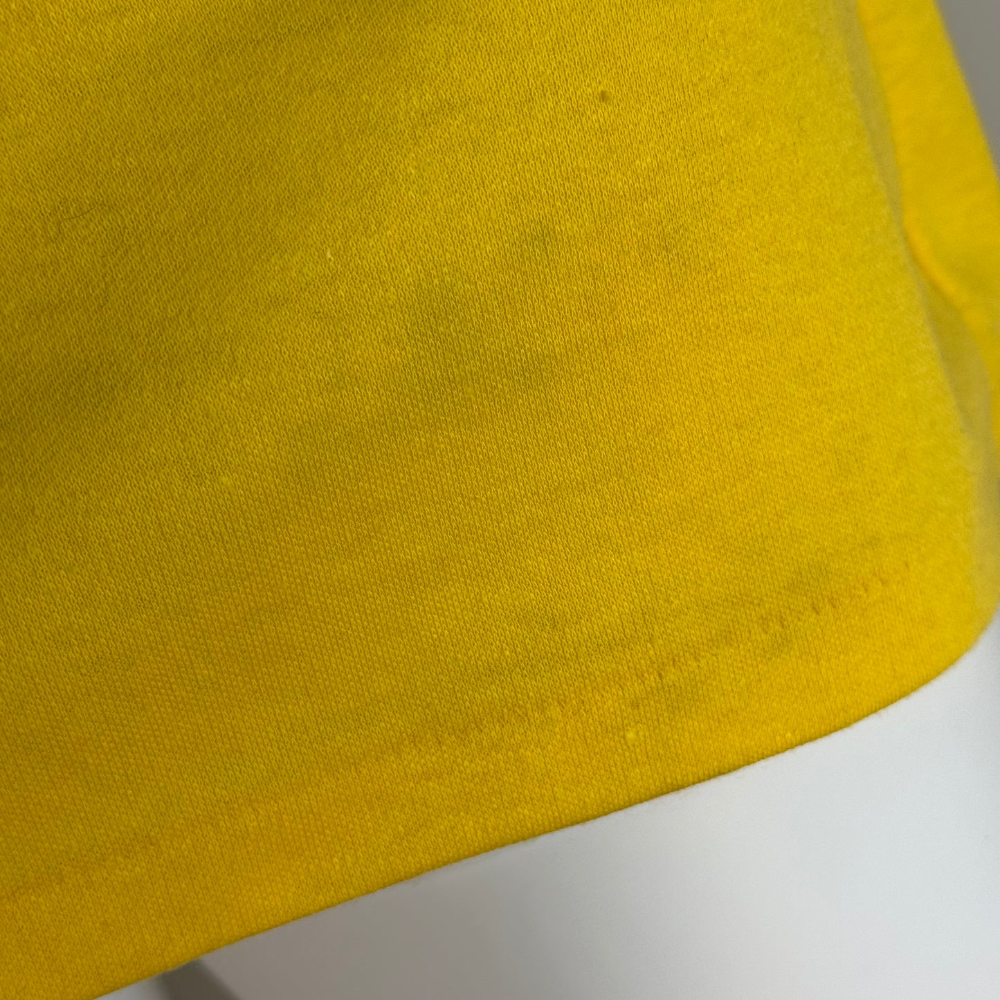 1970s Stay Gold Yellow T-Shirt, Sears, Femme French Cut Ringer Tee