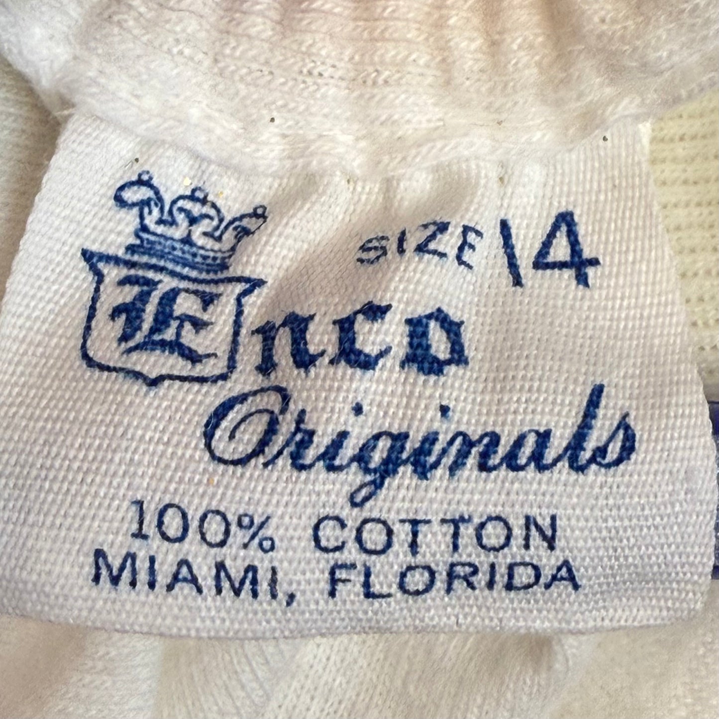 1960s/70s Kids Bellingrath Gardens T-Shirt, Enco Originals Youth Size 10/Adult Size XS, Mobile Alabama