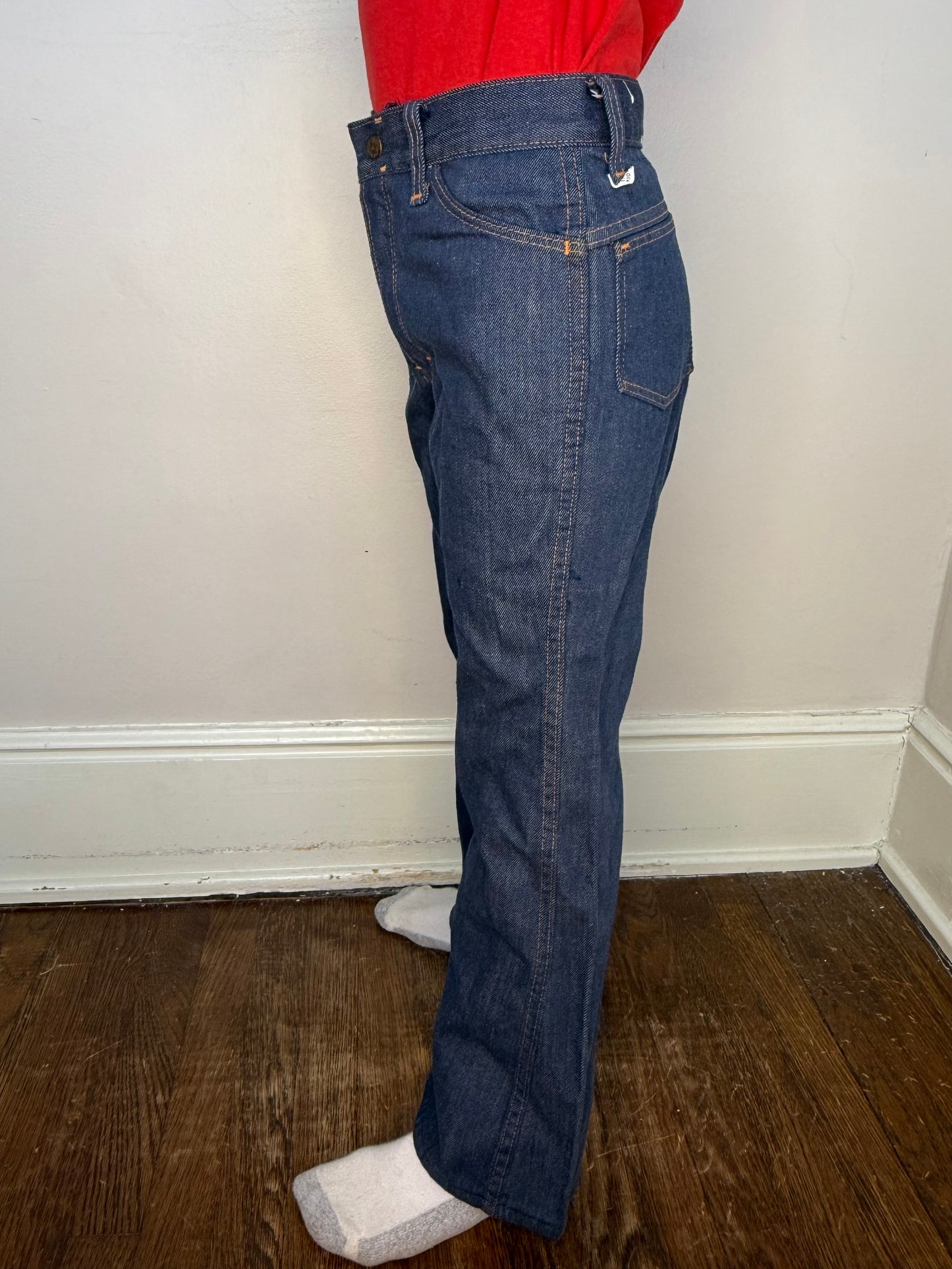 1970s Kids Blue Jeans, Billy the Kid Size 9/10