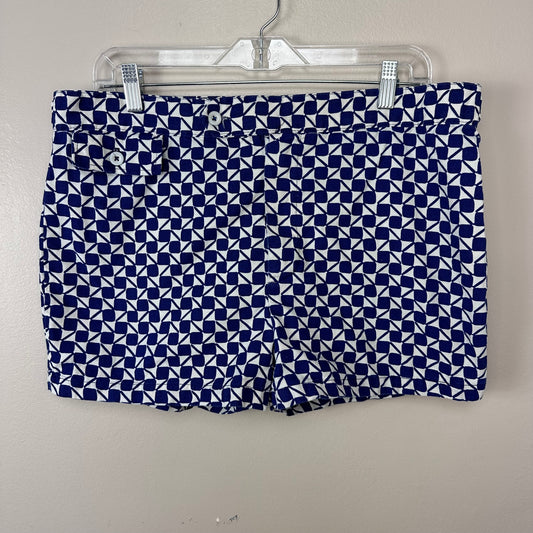 1960s Men’s McGregor Swimsuit, 36" Waist, Blue Geometric Mod Print, Swim Trunks