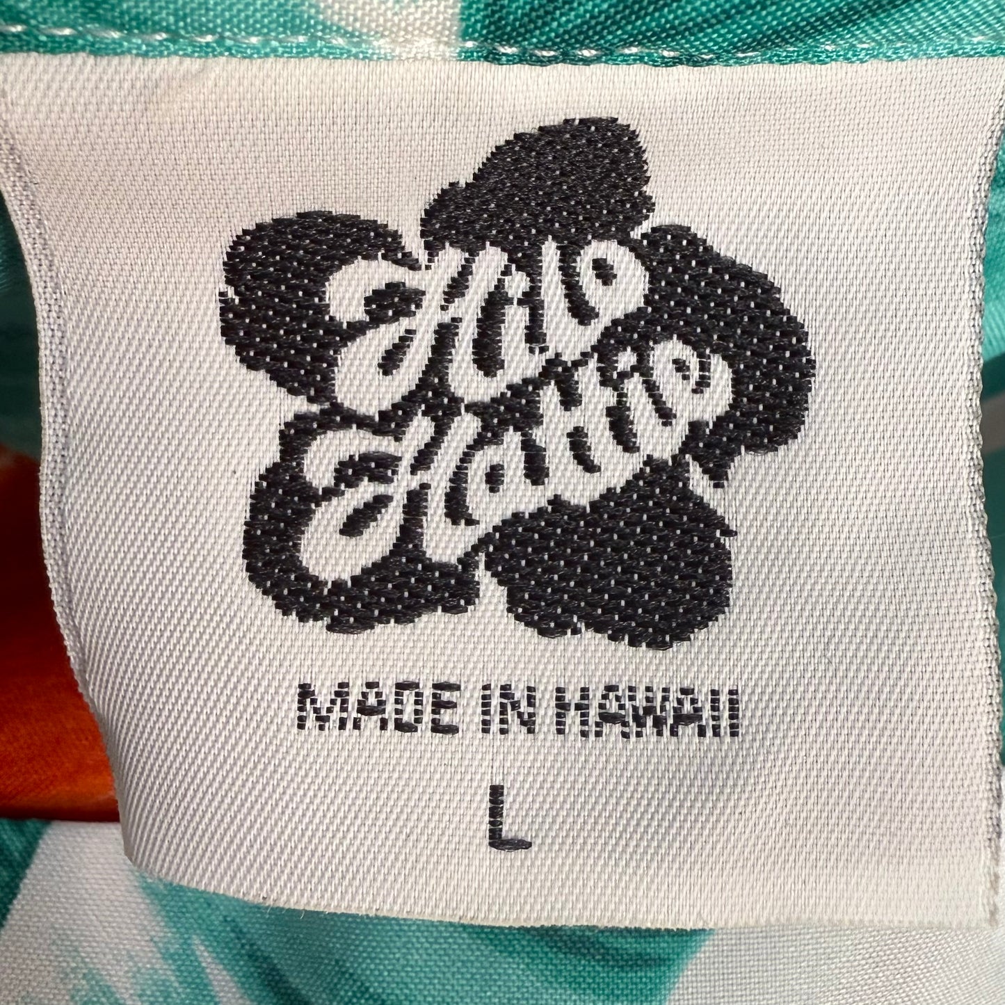 1980s Hawaiian Shirt, Polyester, Hilo Hattie Size Large