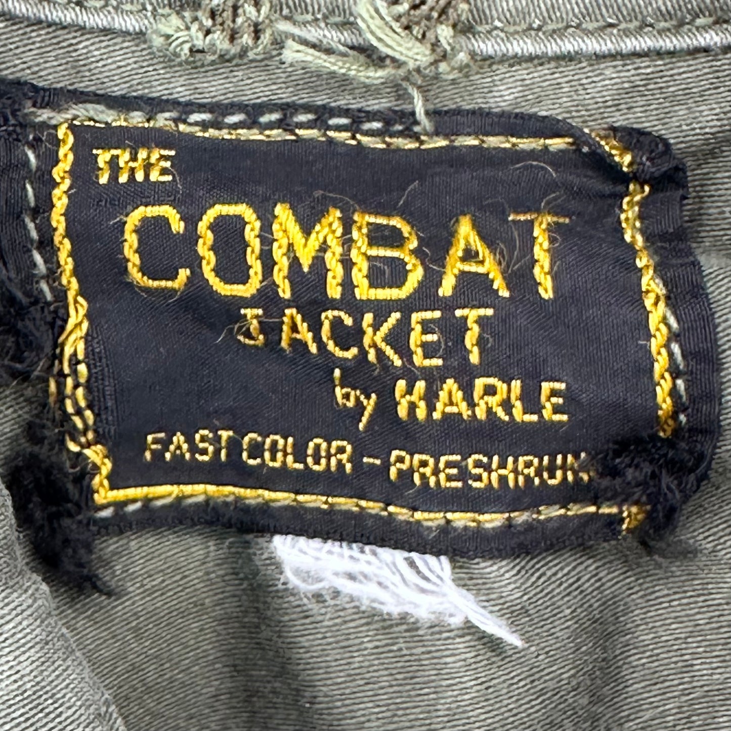 1960s Kids Combat Jacket by Harle with WW2 Patches, Size 8/10