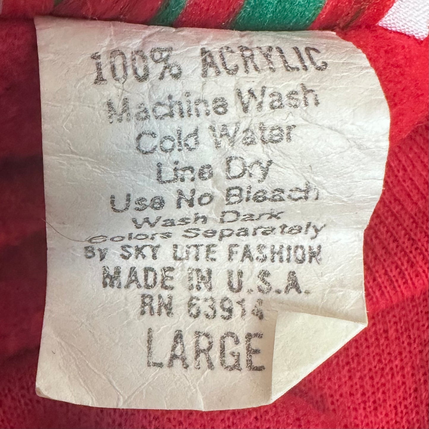 1990s Christmas Sweatshirt, Bells and Holly, Nut Cracker Size Large