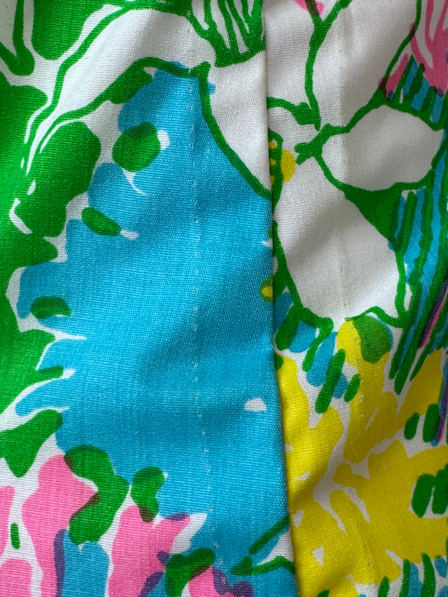 1960s The Lilly Pulitzer Bright Floral Maxi Skirt, Size XS