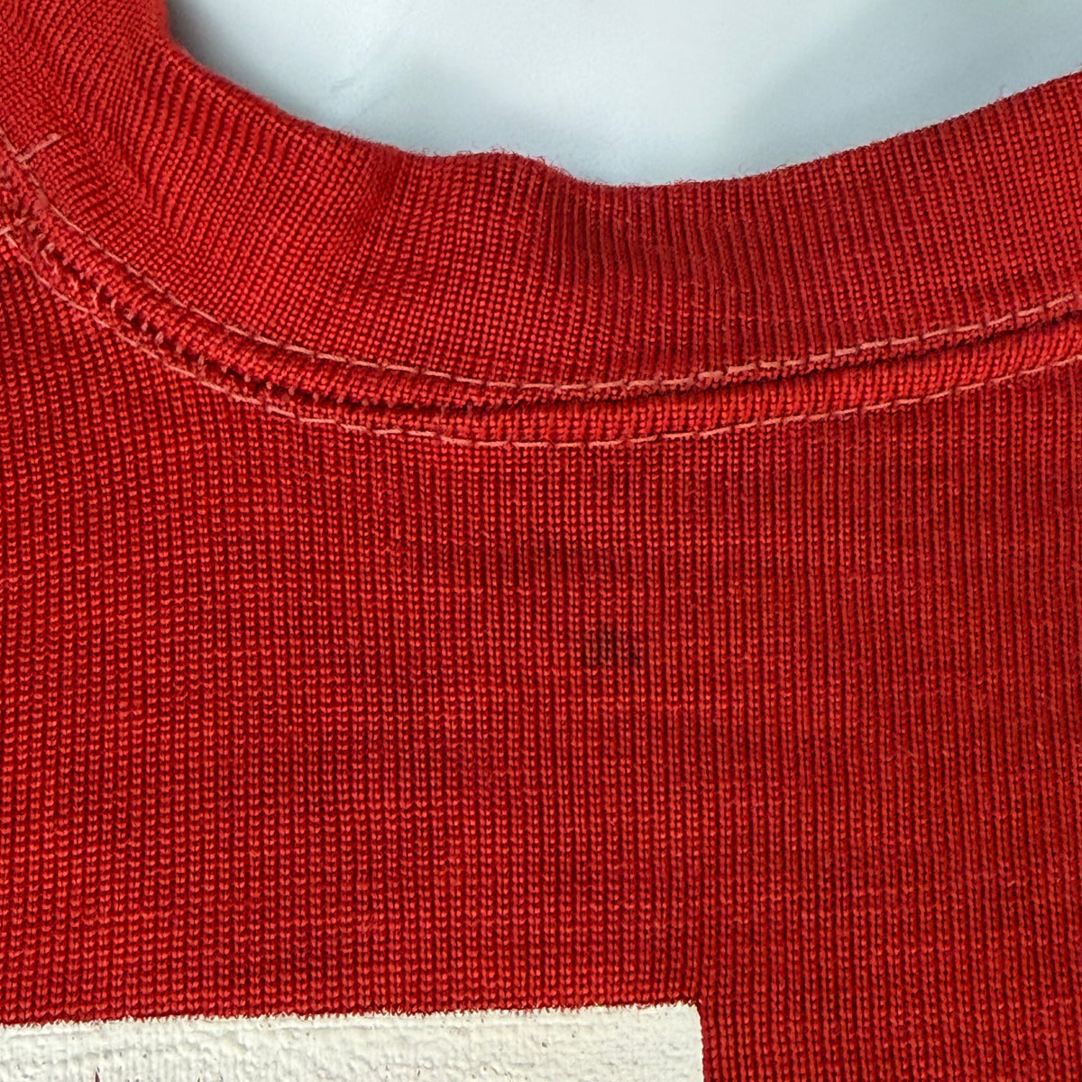 1960s Red Durene Jersey, Size Medium, No 51, Distressed