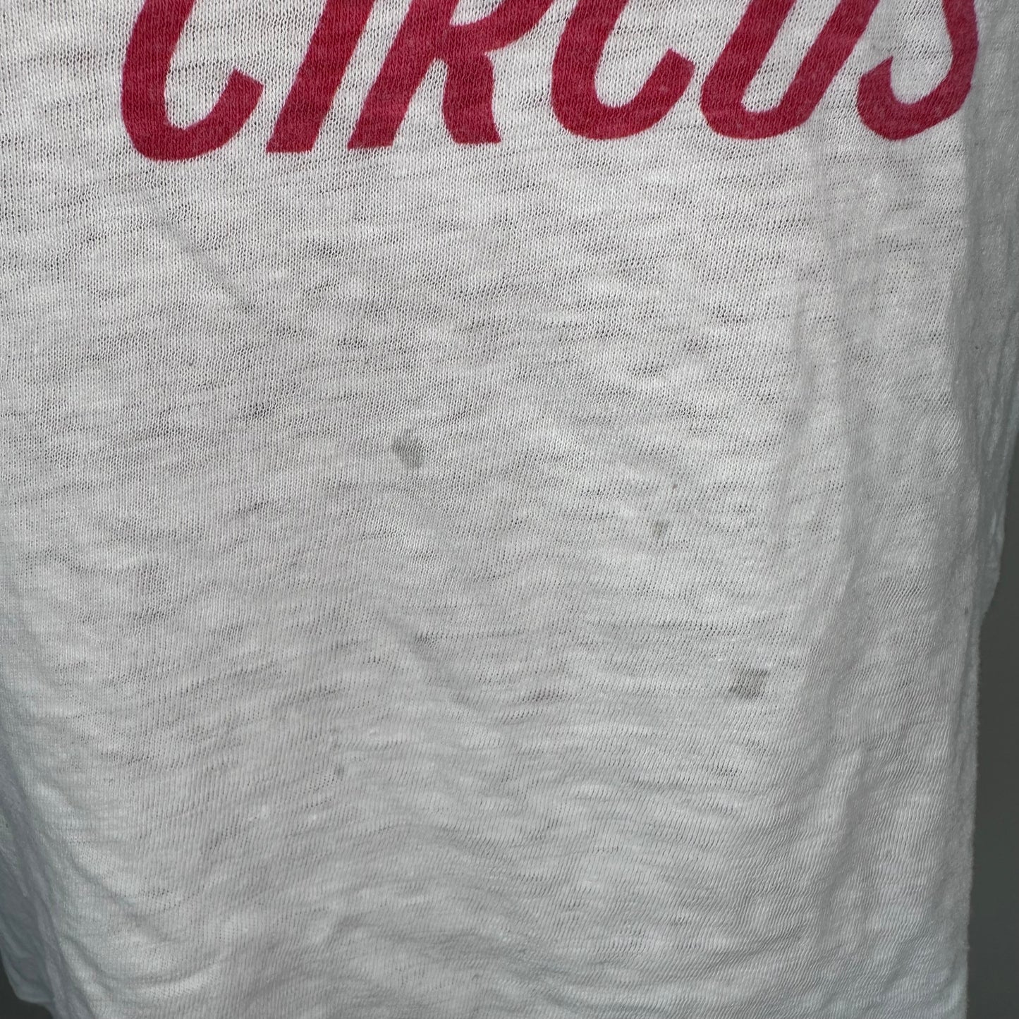 1950s West Tennessee Scout Circus T-Shirt, Chief Adair Size S-M, Boy Scouts of America