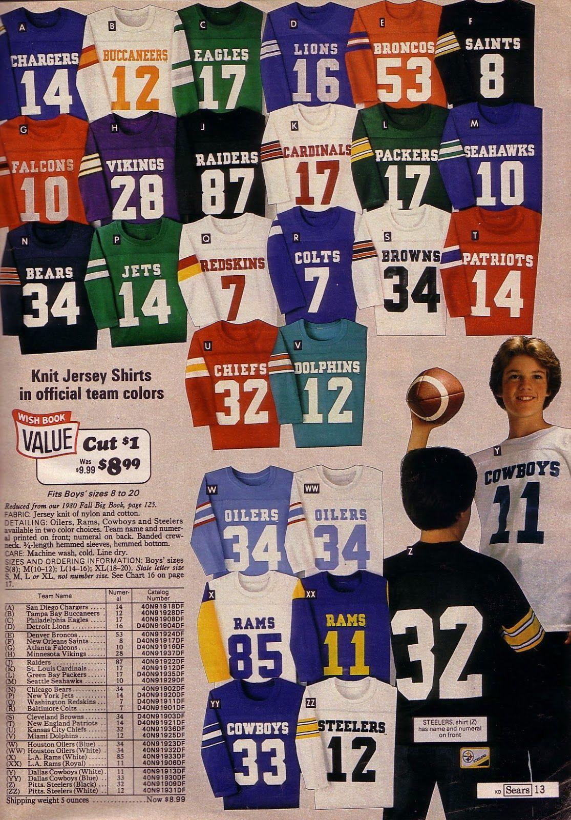 1970s Kids' Los Angeles Ram Jersey T-Shirt, Rawlings Size Youth Medium/Adult XS, Pat Haden No 11
