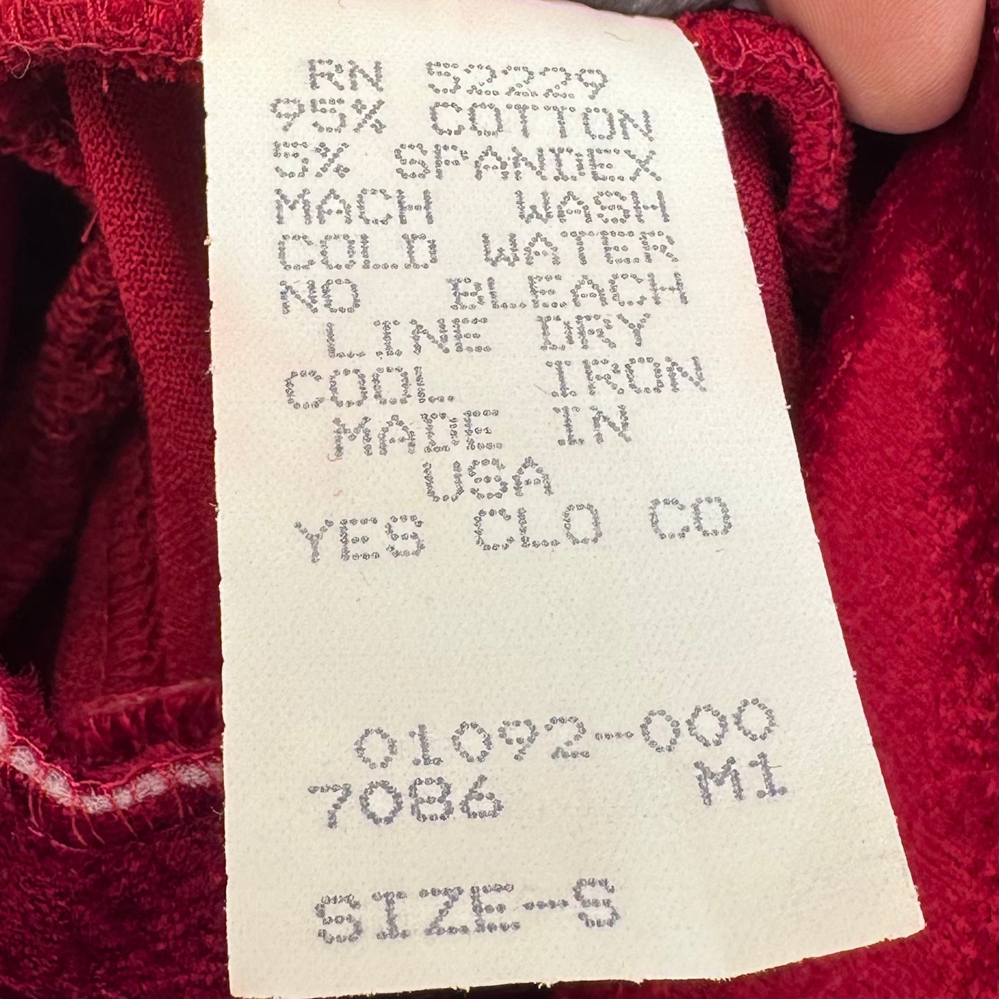 1980s/90s Red Velour Body Con Dress with Back Cut Out, Yes Clothing Co Size XS/Small