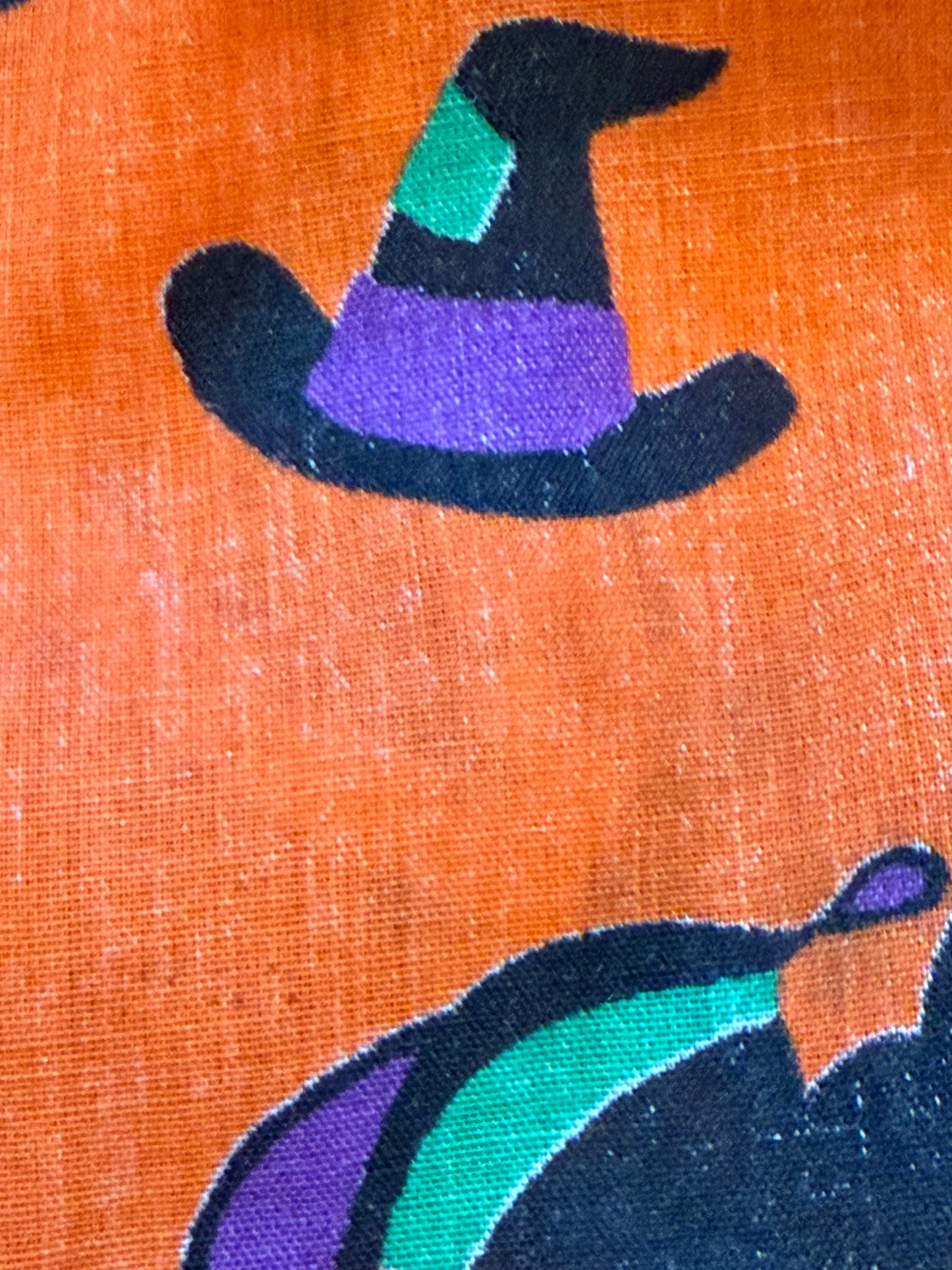 1980s Children's Halloween Clown Costume, Handmade from Cut and Sew Fabric, One Piece Jumpsuit