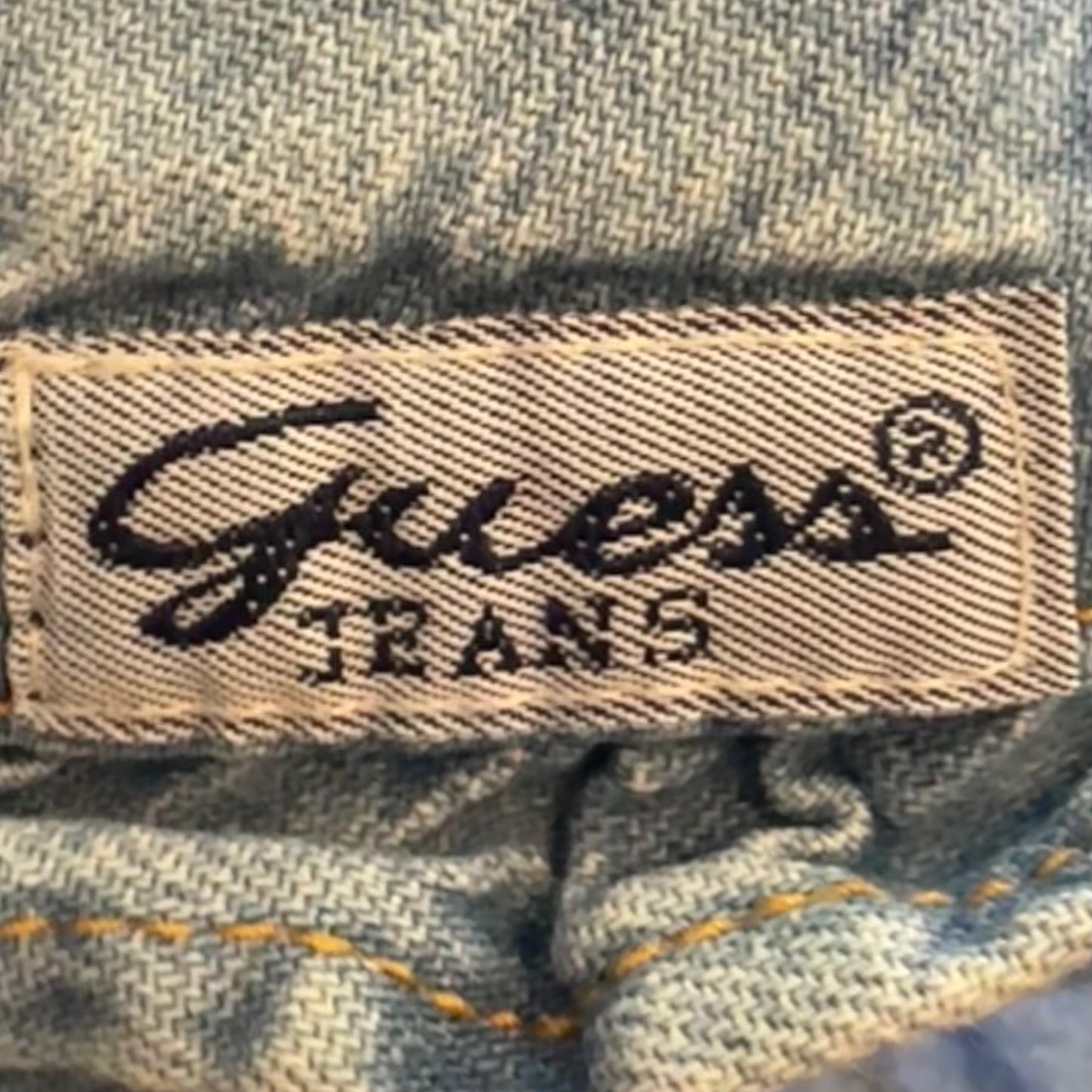 1980s/90s Baby Guess Denim Dress Size 5