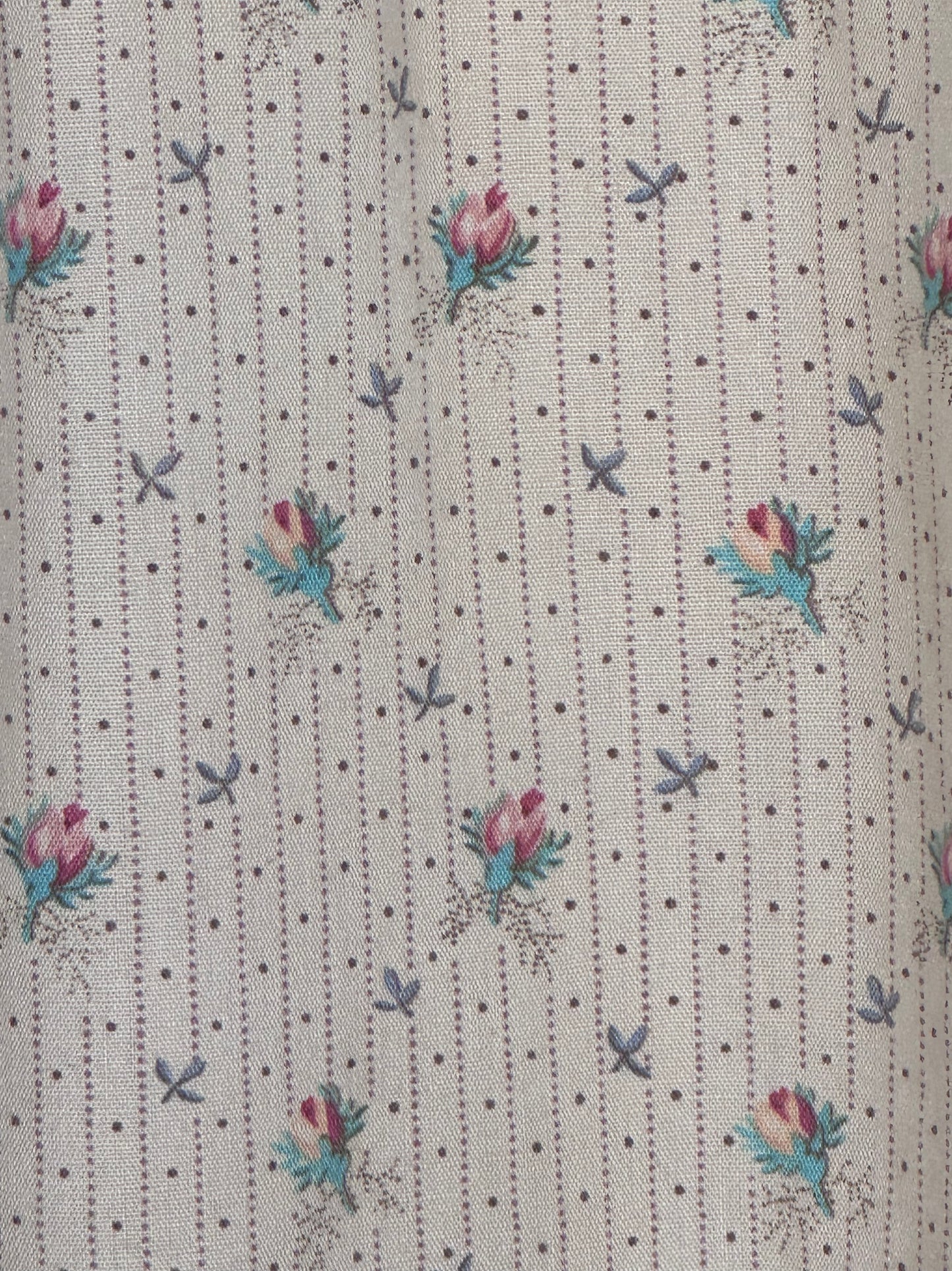 1980s Floral Prairie Style Blouse, Ralph Lauren Country Size Medium