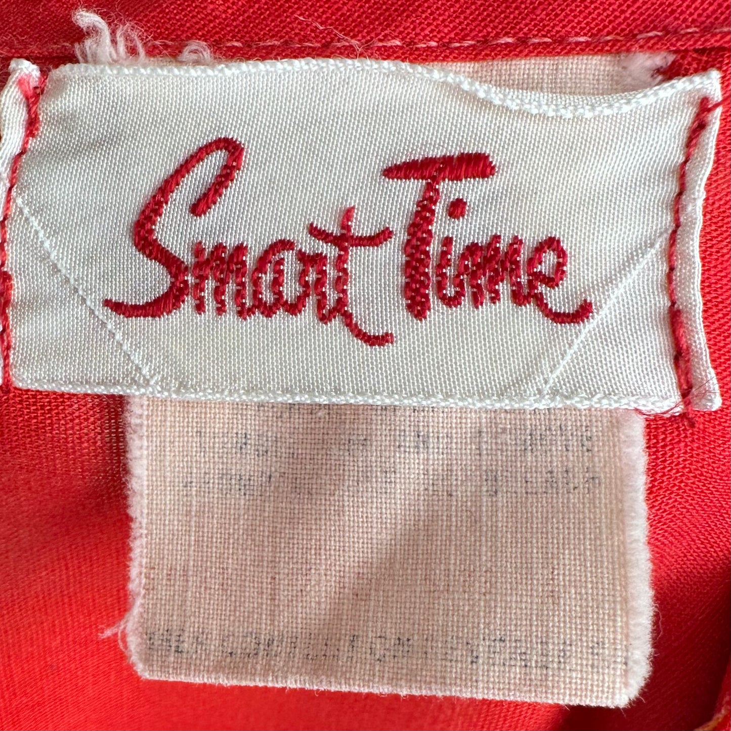 1960s/70s Smart Time Loungewear Dress, House Coat, Size Medium-Large
