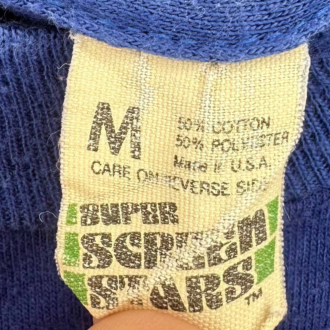 1980s Manchac Fall Fling, Screen Stars Size Small