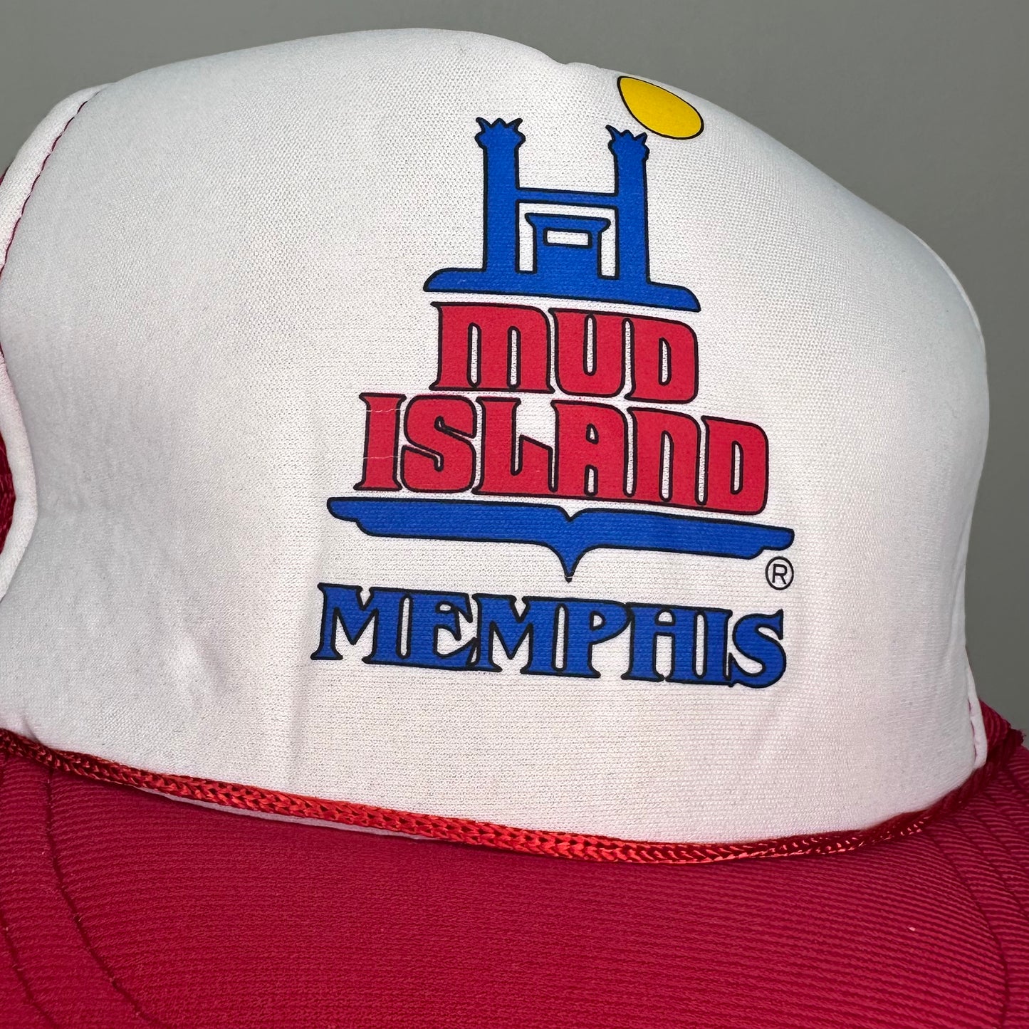1980s Mud Island Memphis Mesh Back Hat
