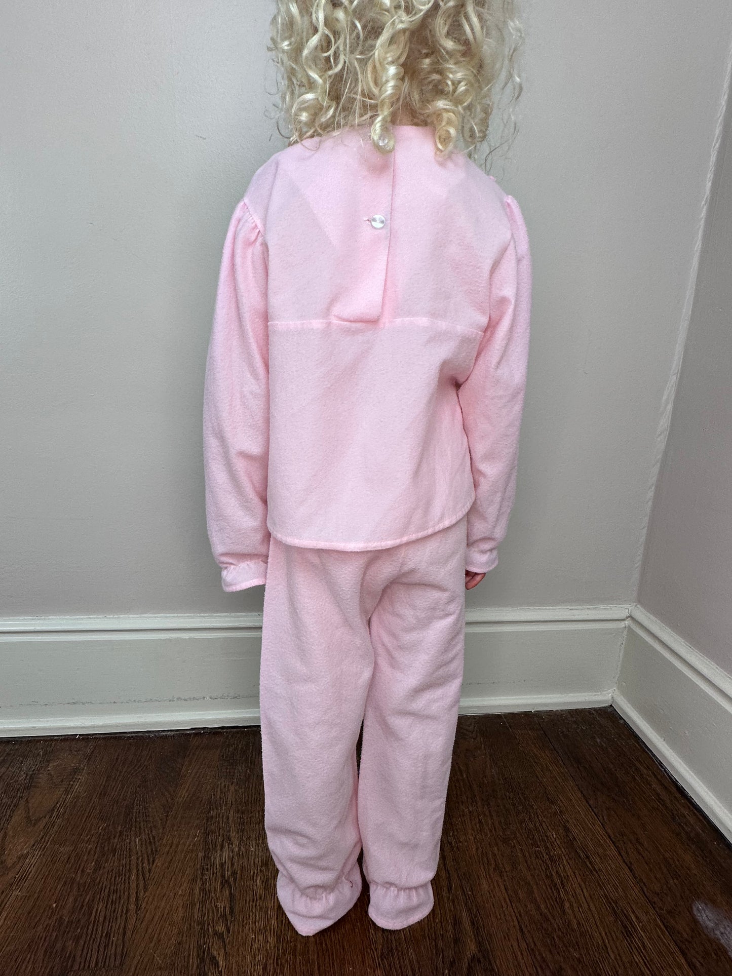 1980s Strawberry Shortcake Pajamas Set, Kids Size 5, Top and Pants