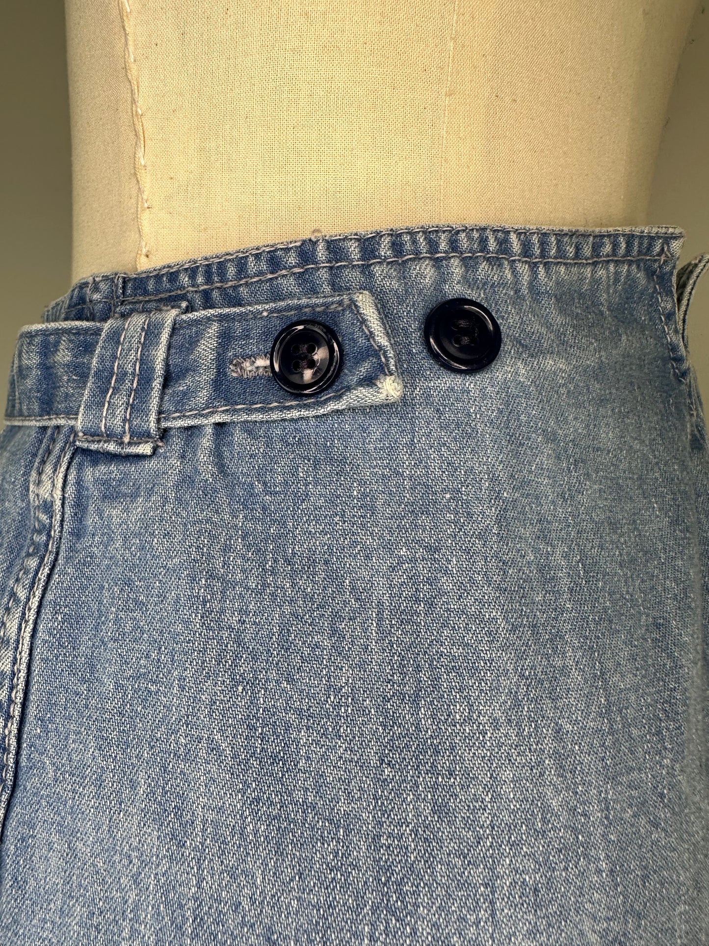 1980s Wide Leg Jeans, Foxmoor 27"x31.5"