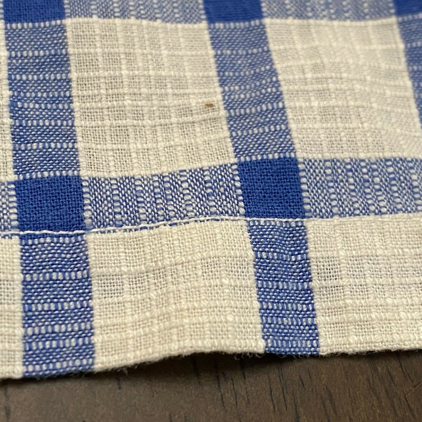 1940s Handmade Kids Sailor Collar Wrap Around Top, Size 12-18m, Plaid, Open Back
