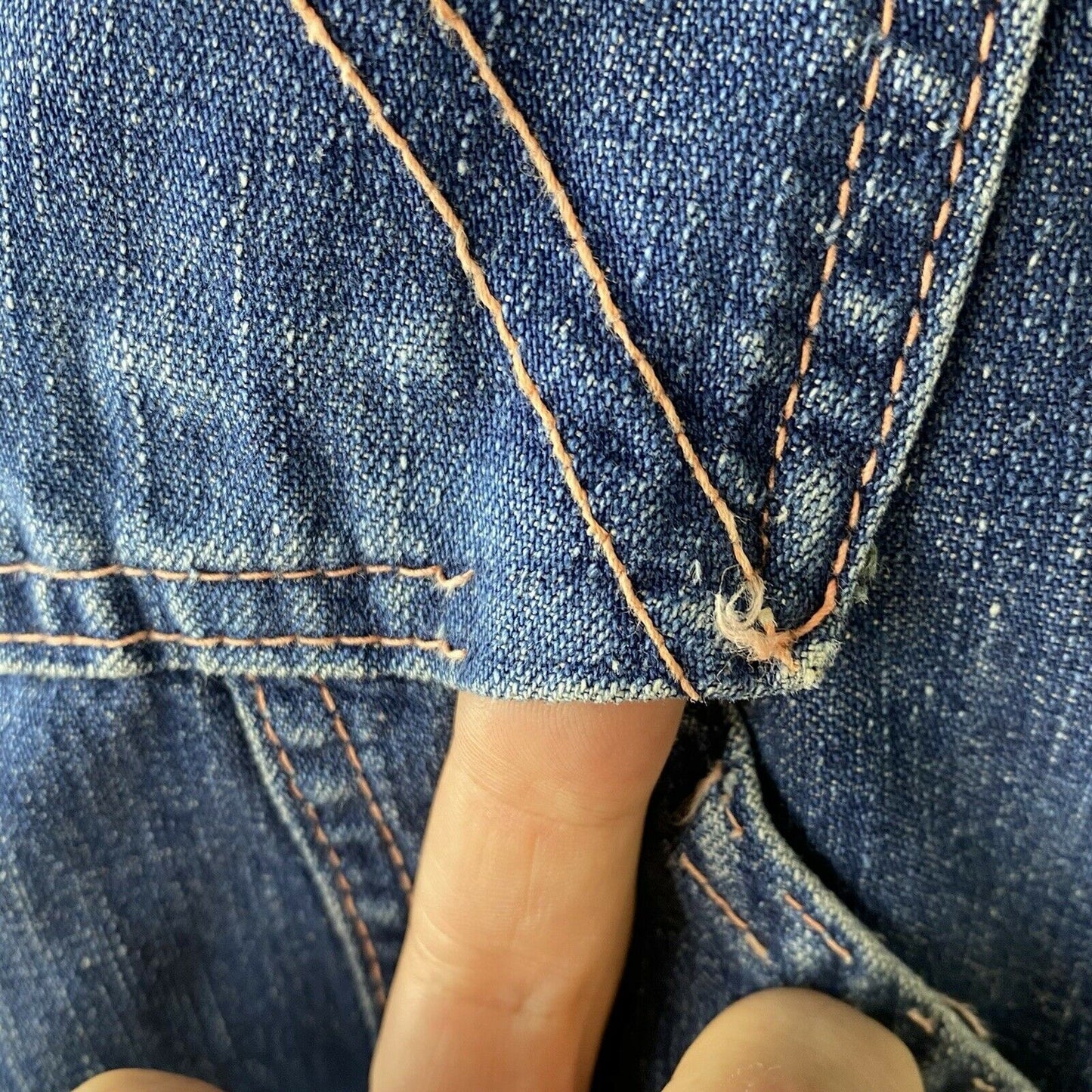 1950s Big Smith Jeans, 31x32.5, High Waisted Straight Leg