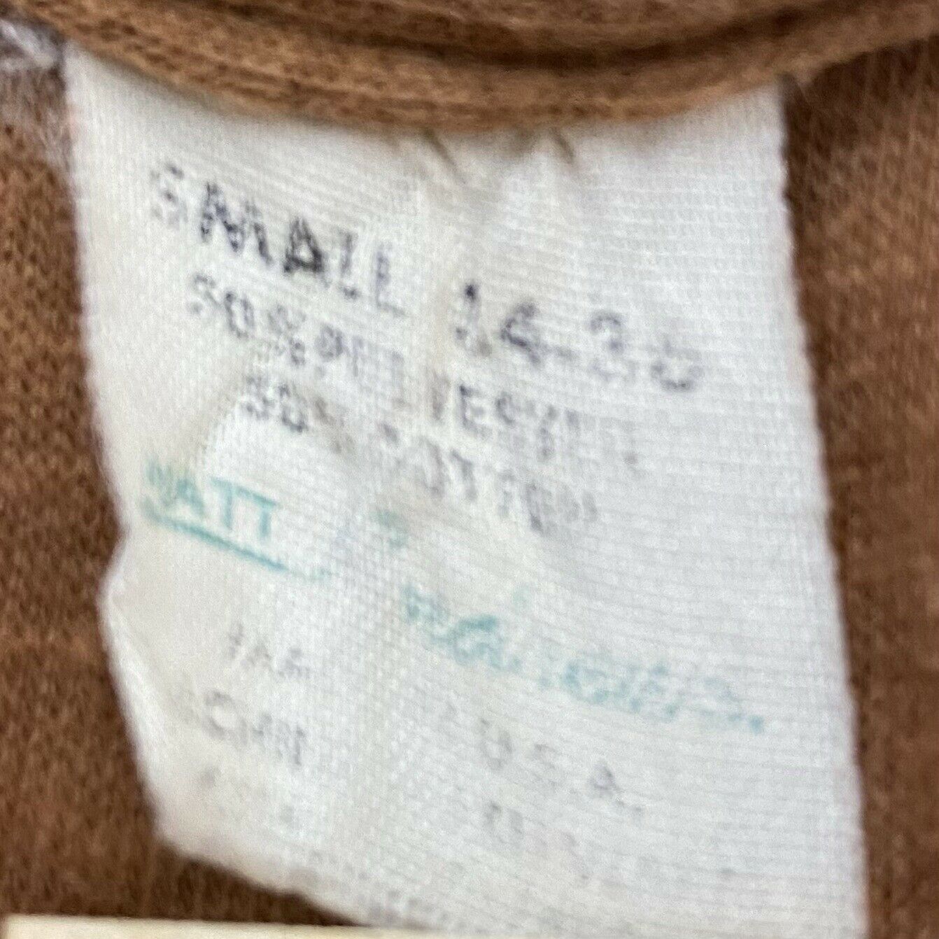 1970s Brown Pocket T-Shirt, Size XS/S