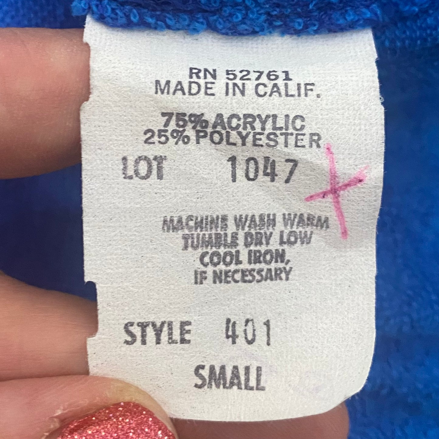 1970s/80s Blue Terry Cloth Romper, Size XS/Small, Bathing Suit Swim Beach Cover Up