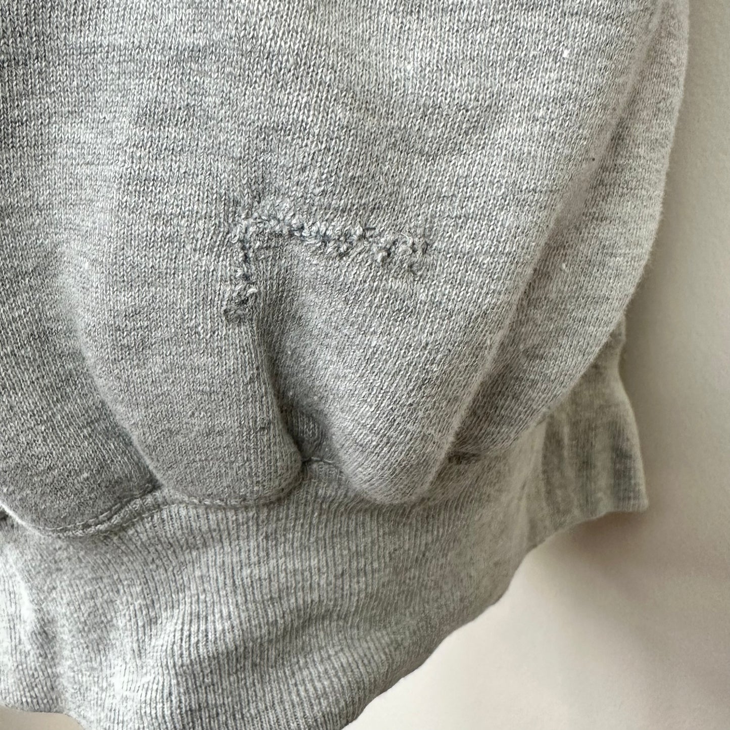 1950s East Mustangs Sweatshirt, Flocked, Size Large