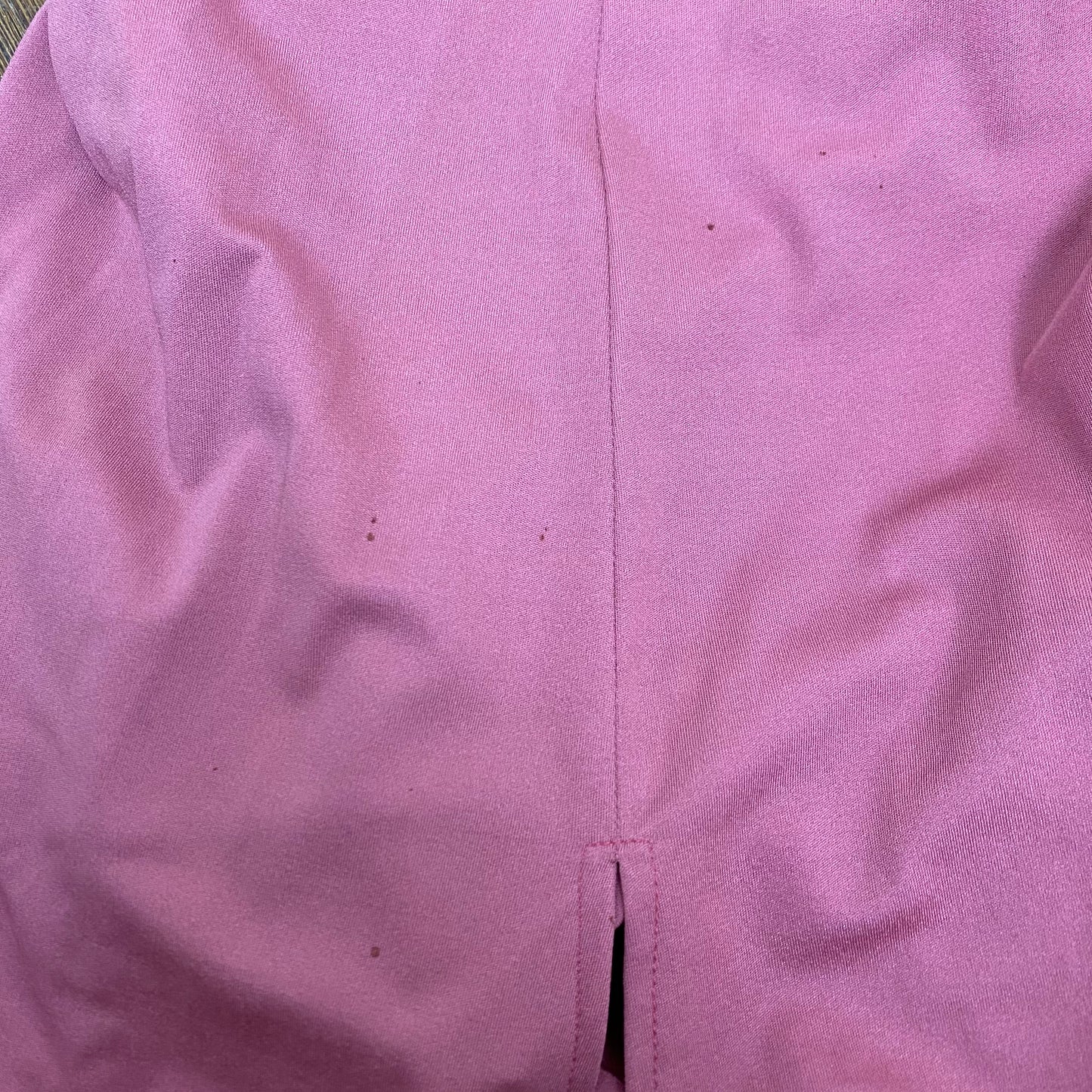 1970s Versatile Disco Midi Dress, Funky Size Small, Dusty Rose Nylon