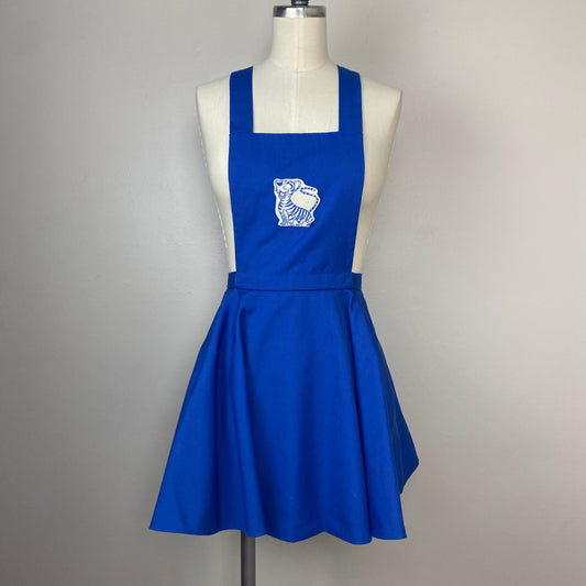 1960s Memphis State University Cheerleader Jumper and Bloomer Shorts, Size XS/S