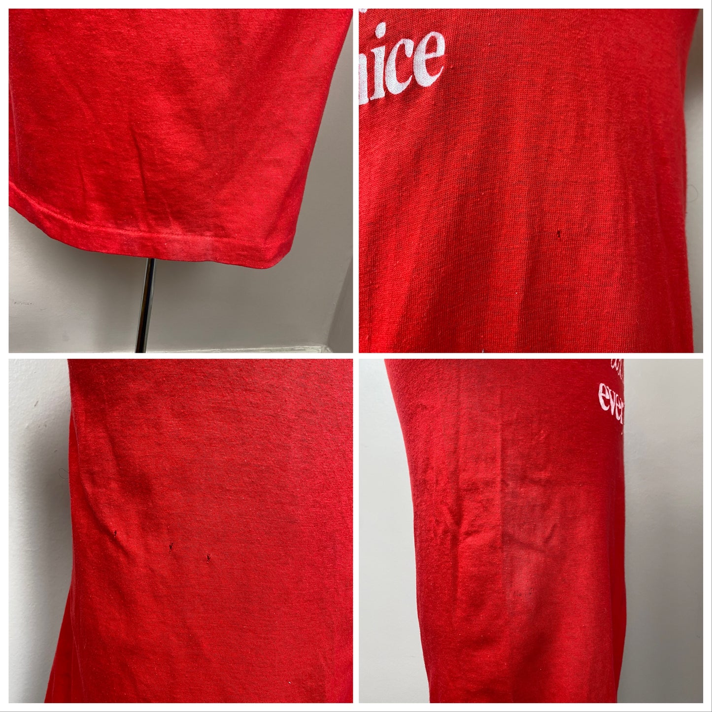 1970s Coke Adds Life T-Shirt, Hanes Size Small, Distressed
