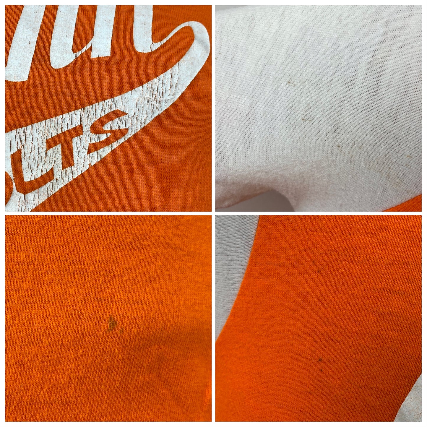 1960s/70s St Ann Colts Baseball T-Shirt, Size Small, Color-block, Distressed