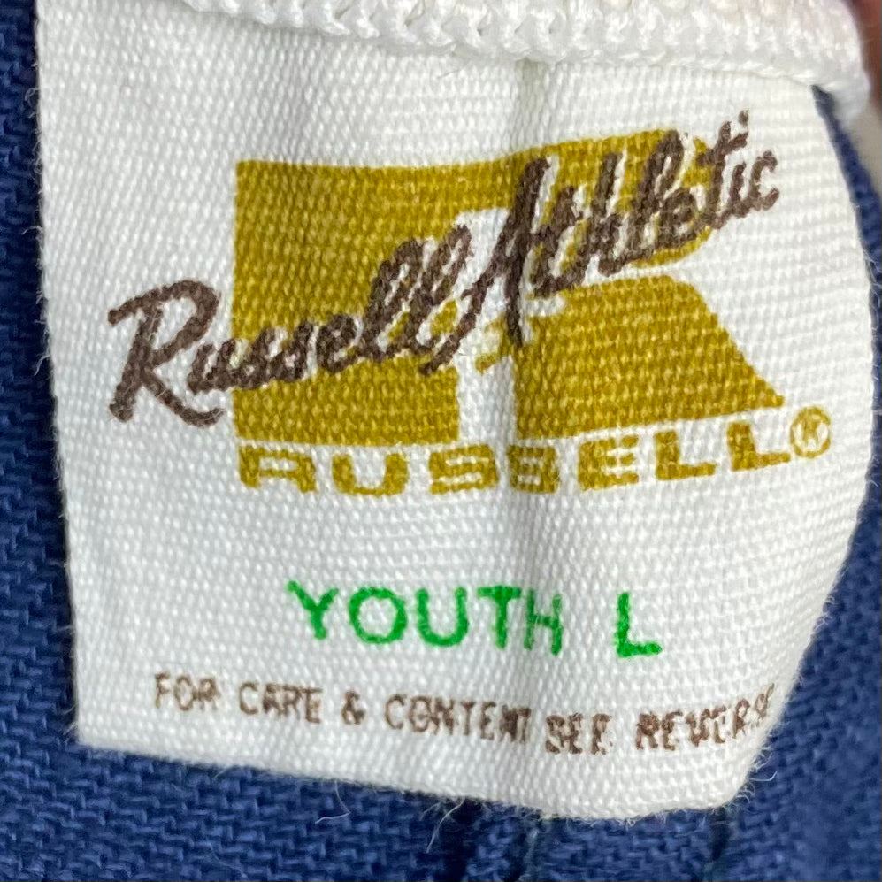 1970s Camp Shorts, Our Lady of the Hills, Russell Athletic Gym Shorts, Size Youth Large/Adult XS