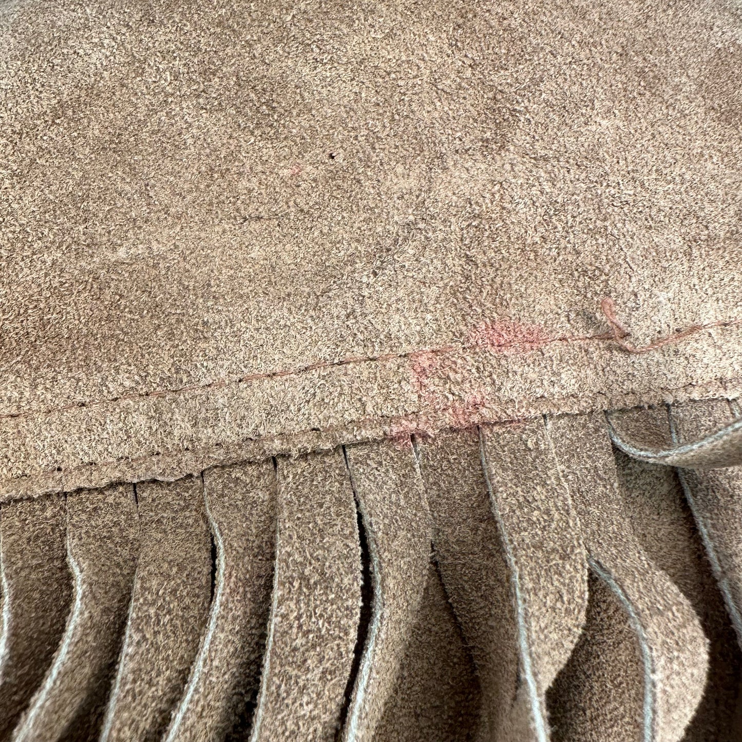1960s/70s Fringed Leather Vest