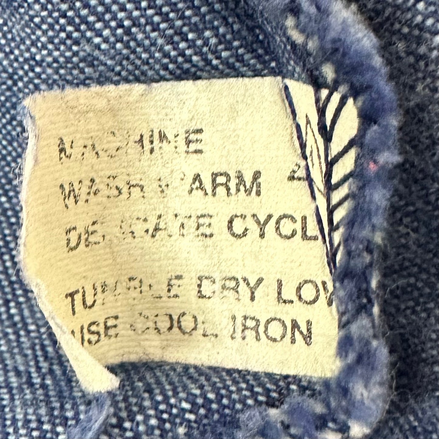 1970s Bell Bottom Blue Jeans, 27"x34", High Rise