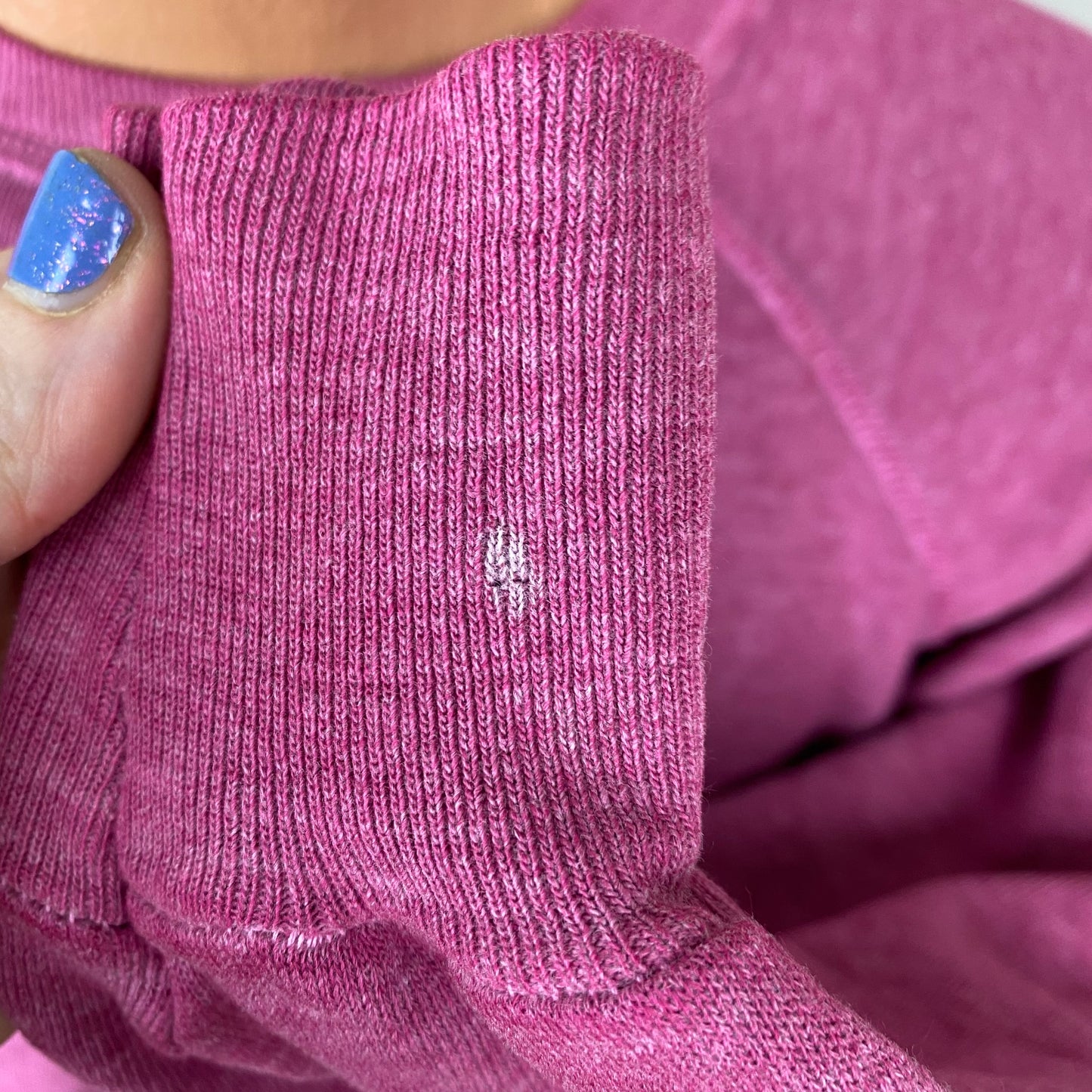 1970s Pinkish Purple Sweatshirt, Size Medium